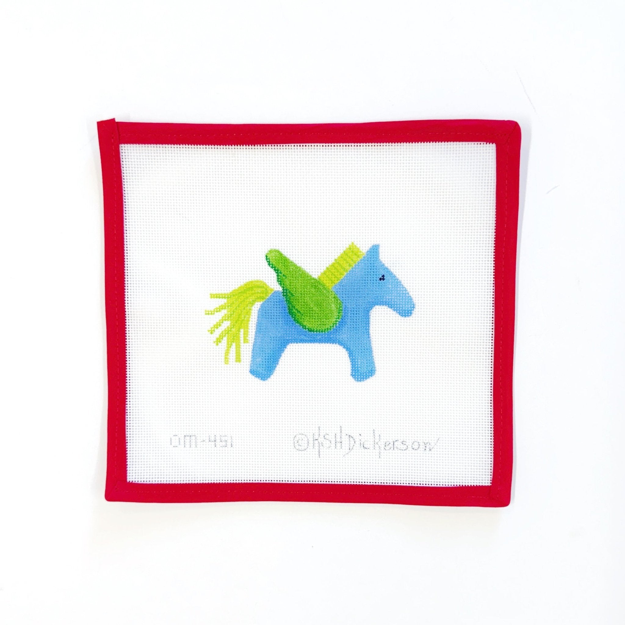 Pegasus - blueKate DickersonCanvasThe Red Thread Atelier