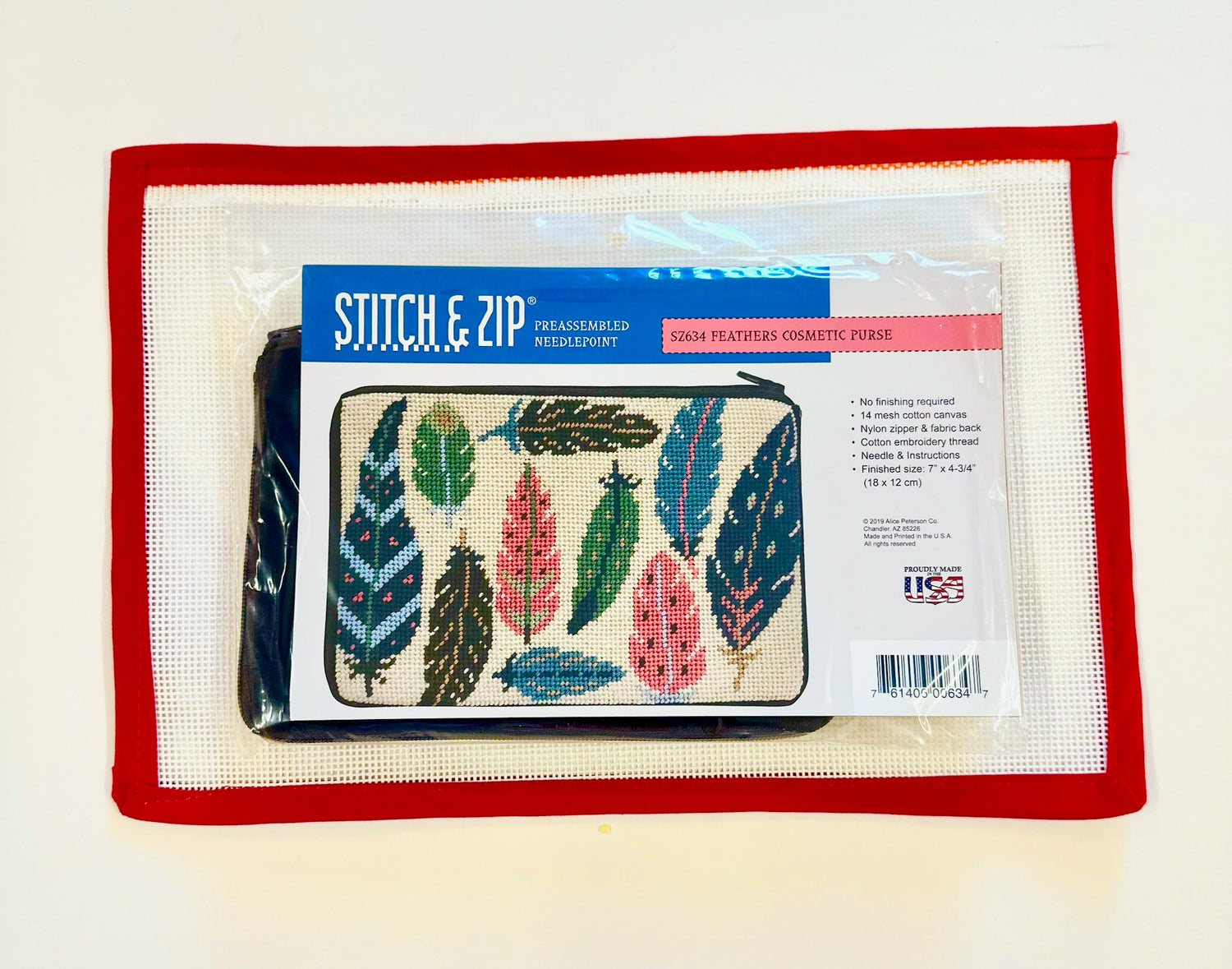 Feathers Cosmetic - Stitch & Zip