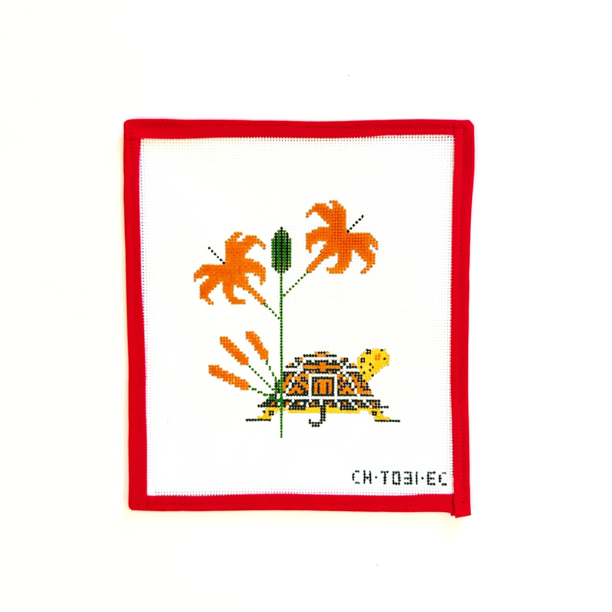 Turtle in the BeachgrassMeredith CollectionCanvasThe Red Thread Atelier