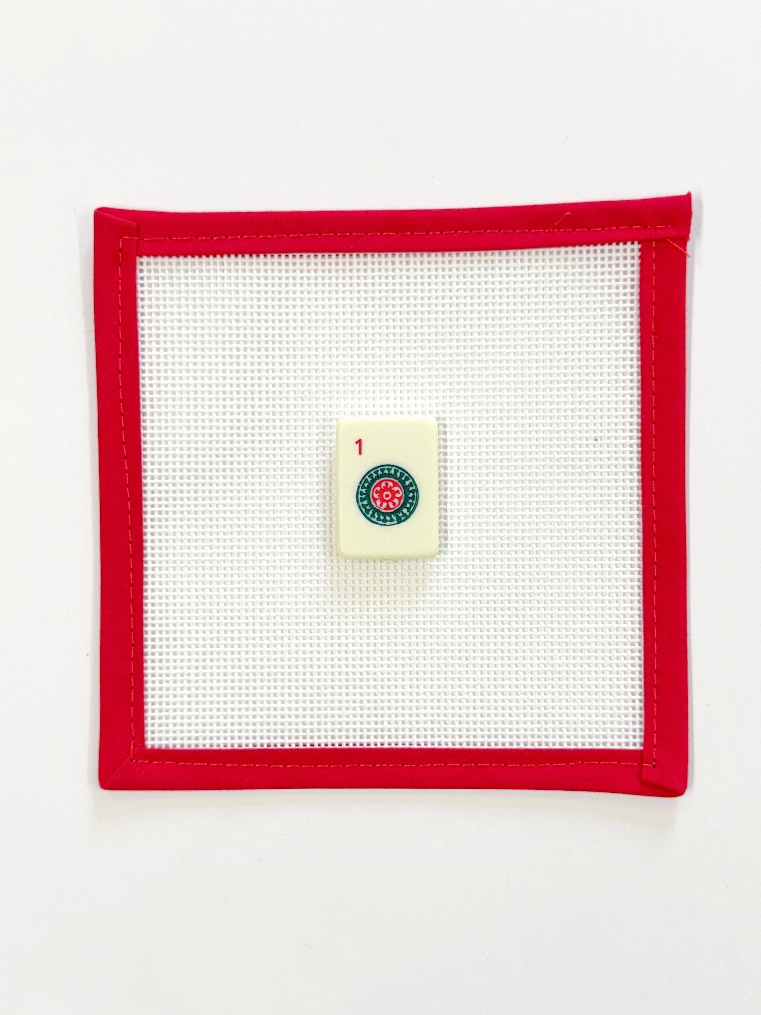 Mah Jong Tiles Needleminders - 1 circleJudy Tasch NeedlepointNeedleminderThe Red Thread Atelier