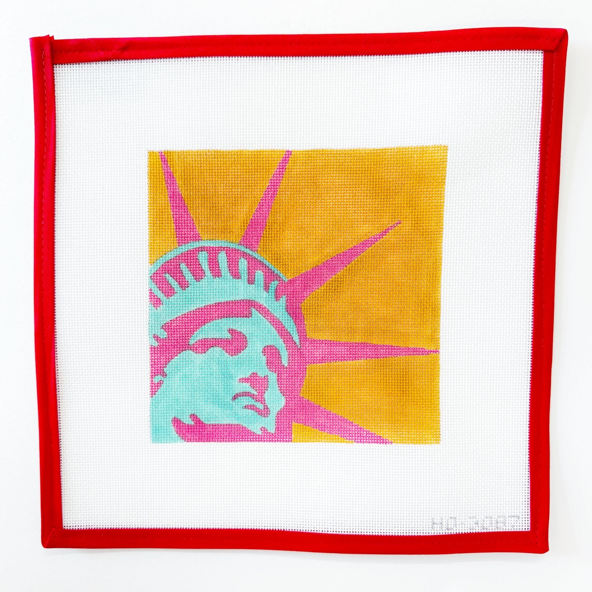 Orange LibertyRaymond CrawfordCanvasThe Red Thread Atelier
