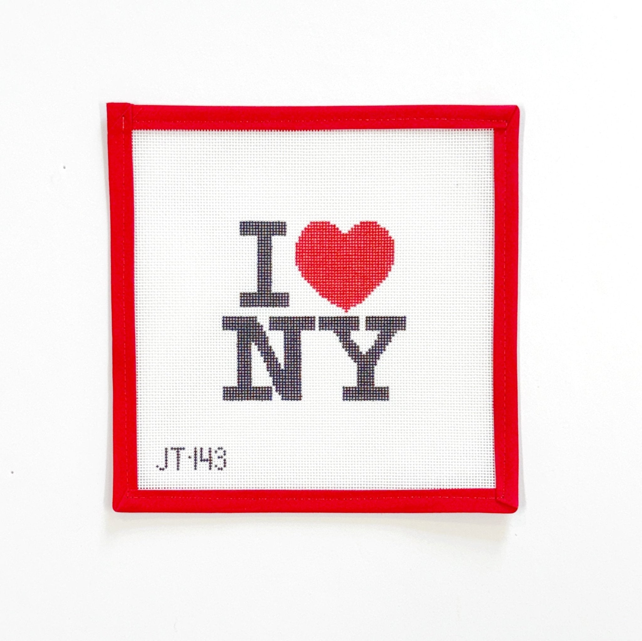 I Love NYJudy Tasch NeedlepointCanvasThe Red Thread Atelier