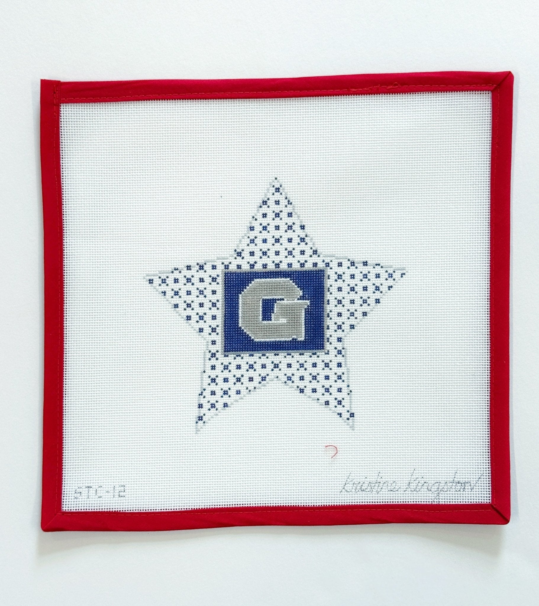 Georgetown StarKristine KingstonCanvasThe Red Thread Atelier
