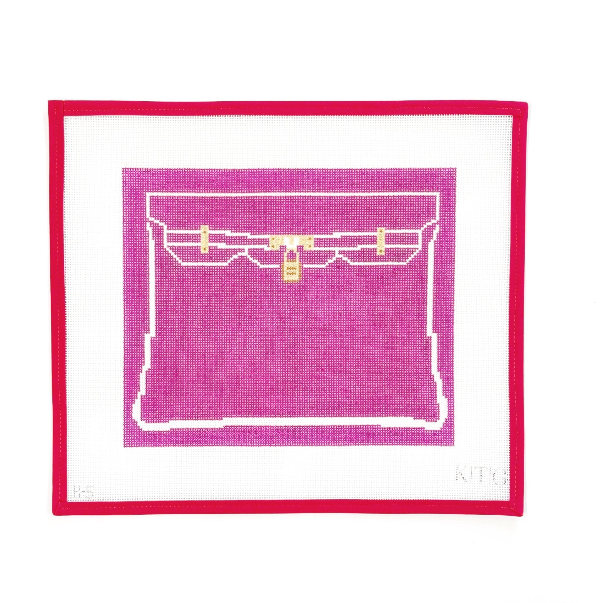 Magenta ClutchKate the GreatCanvasThe Red Thread Atelier