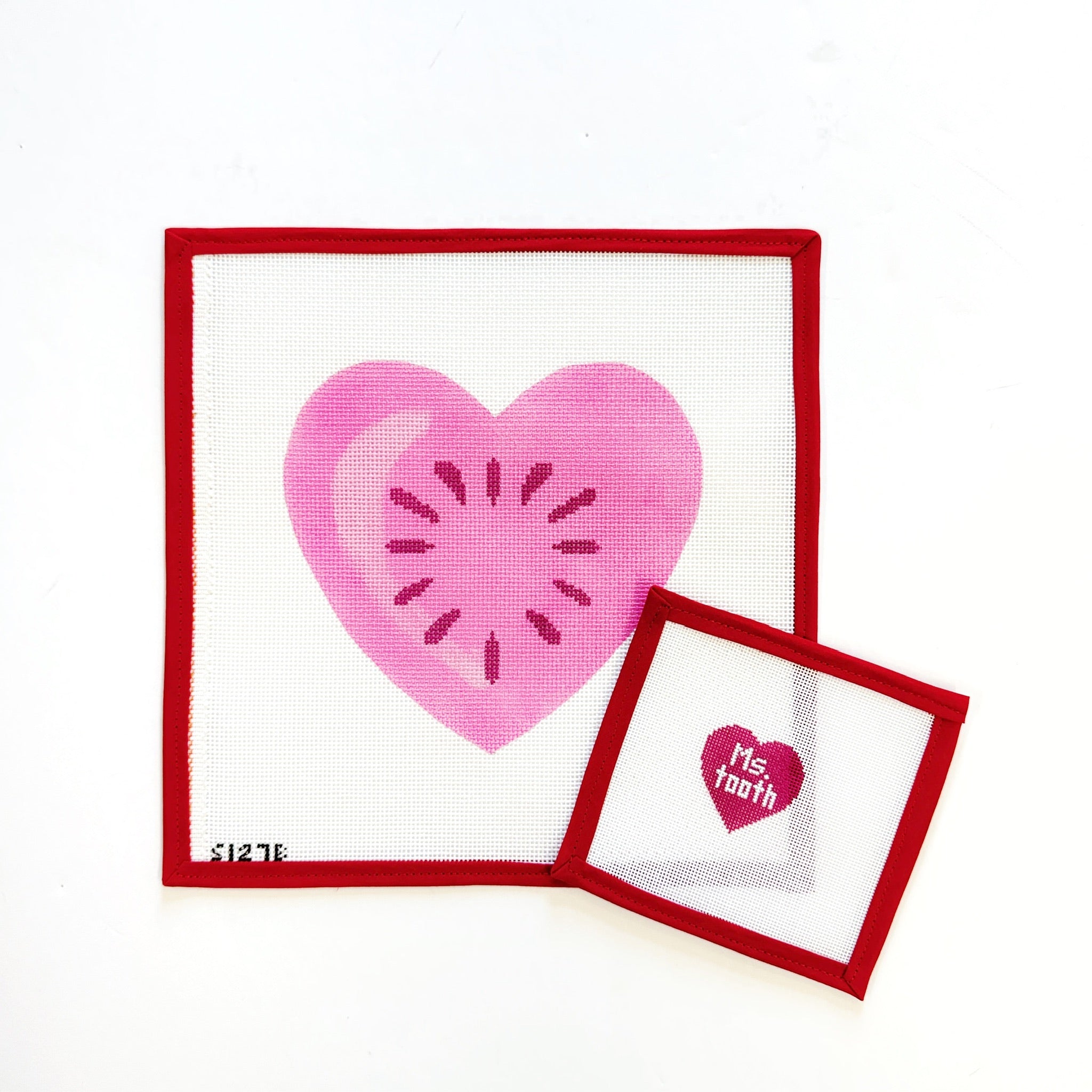 Heart Tooth Fairy PillowKCNCanvasThe Red Thread Atelier