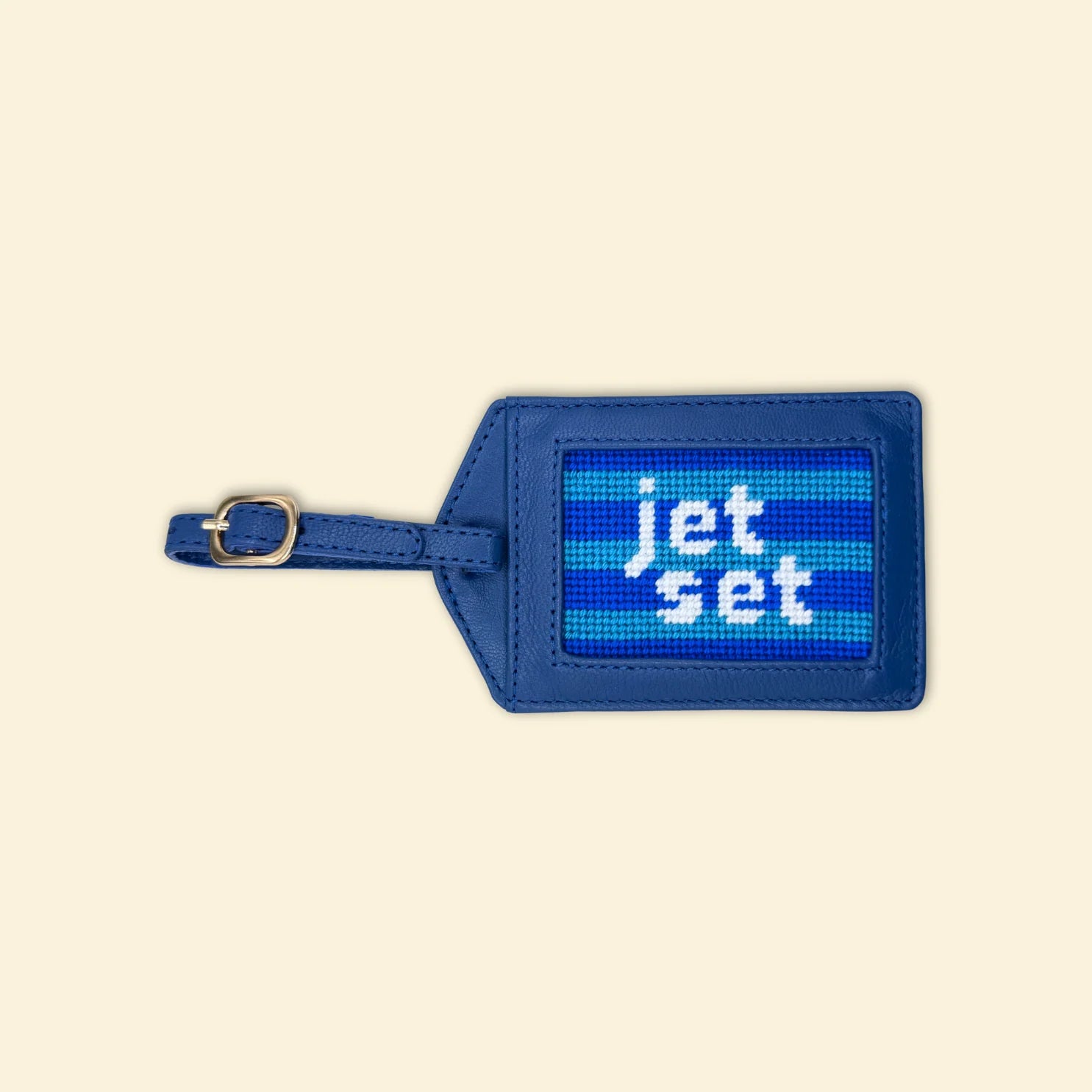 Jet Set Luggage Tag Kit - Happy Stitching