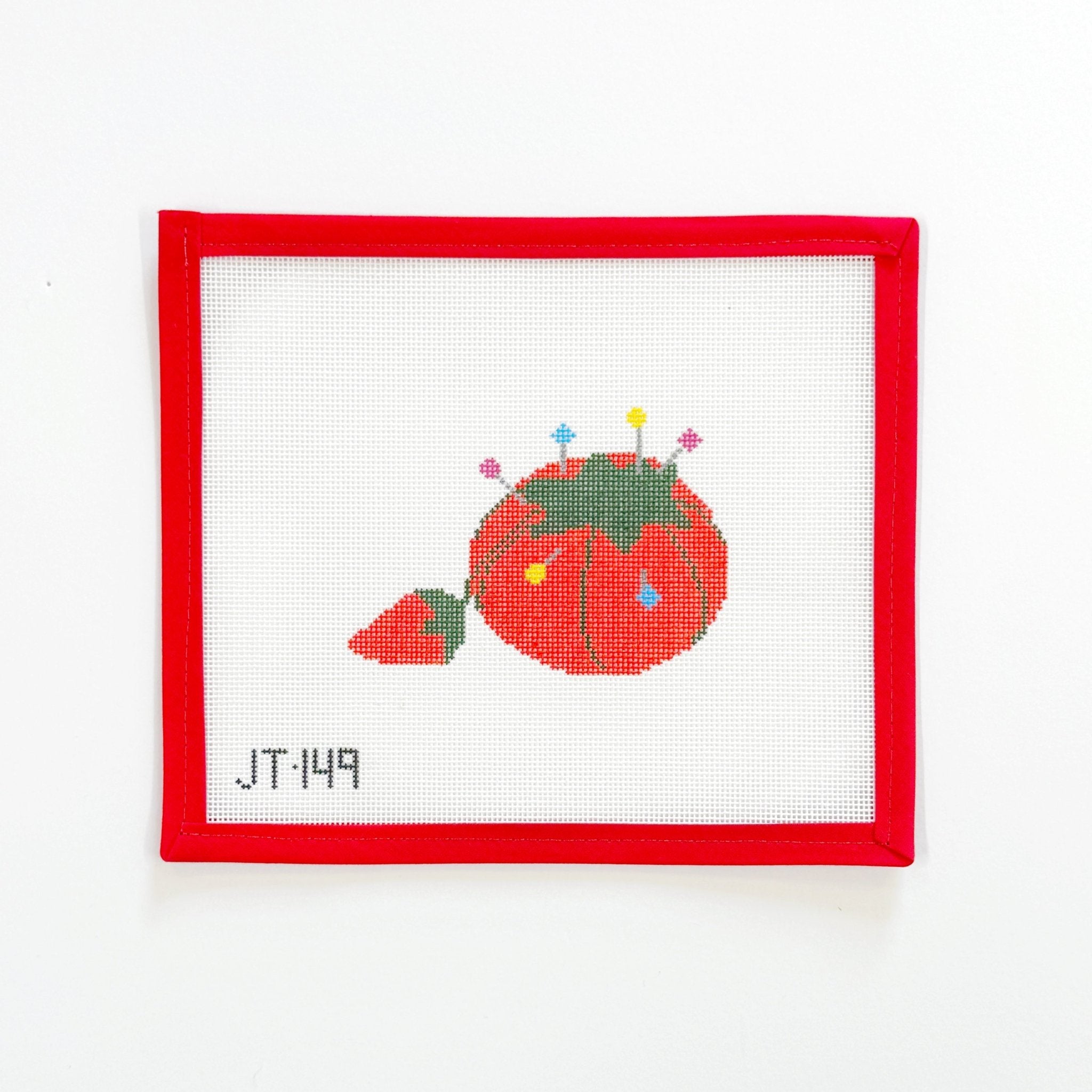 Pin CushionJudy Tasch NeedlepointCanvasThe Red Thread Atelier