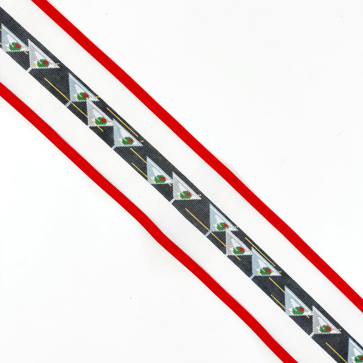 Havana Martini BeltCBK NeedlepointCanvasThe Red Thread Atelier
