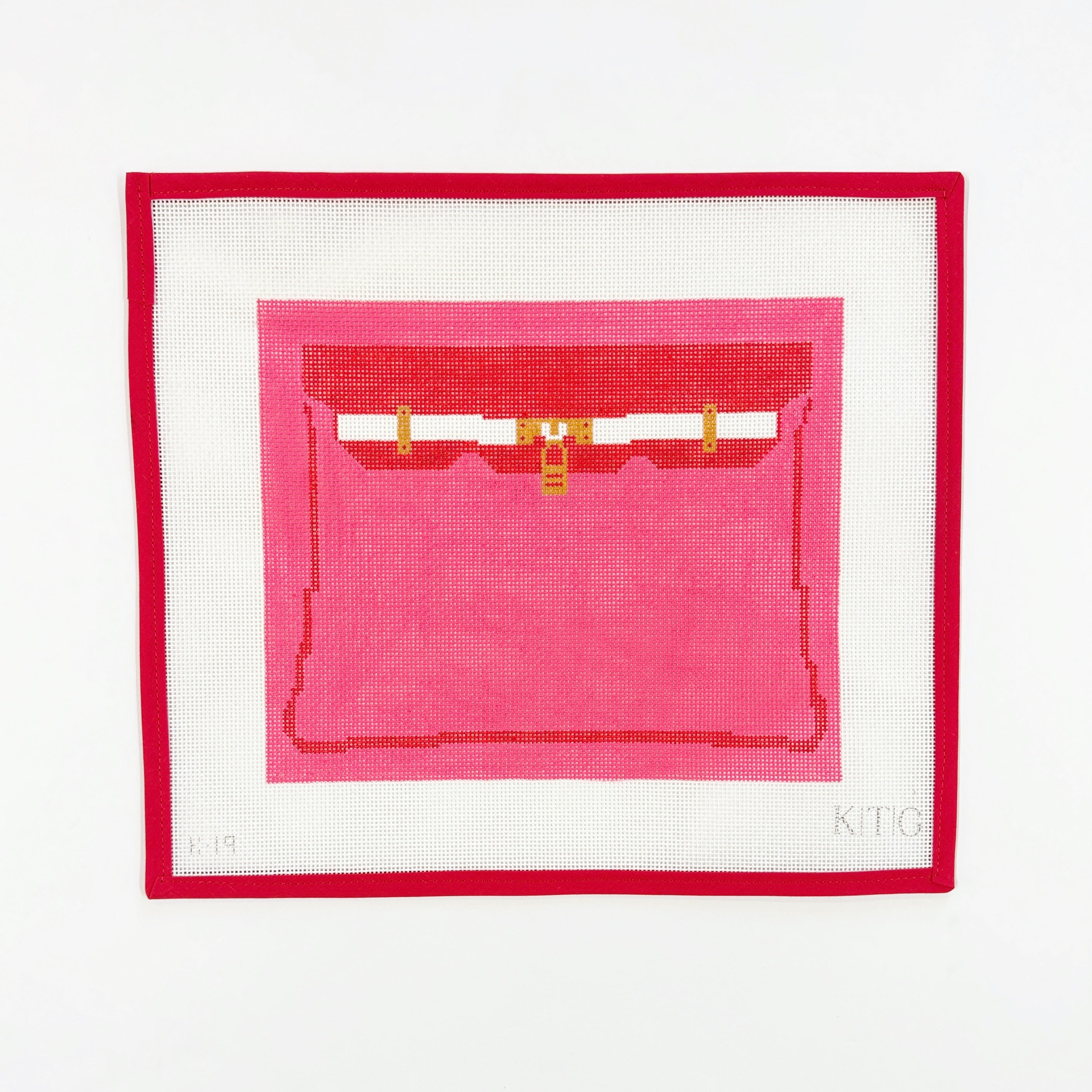 Pink & Red Clutch