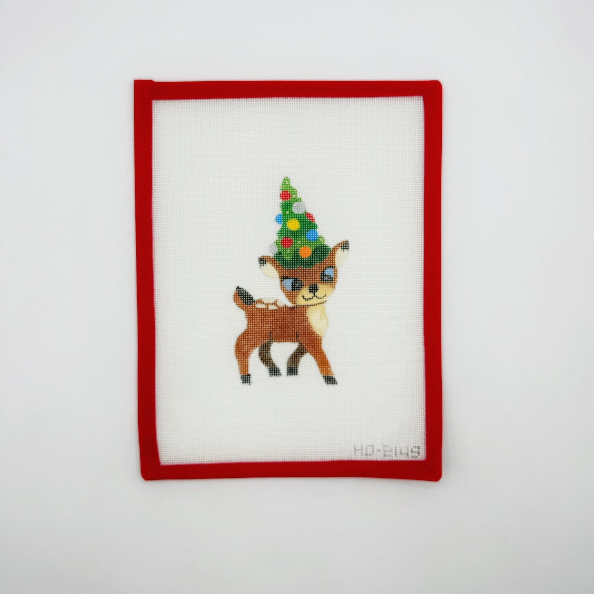 Christmas Tree reindeerRaymond CrawfordCanvasThe Red Thread Atelier