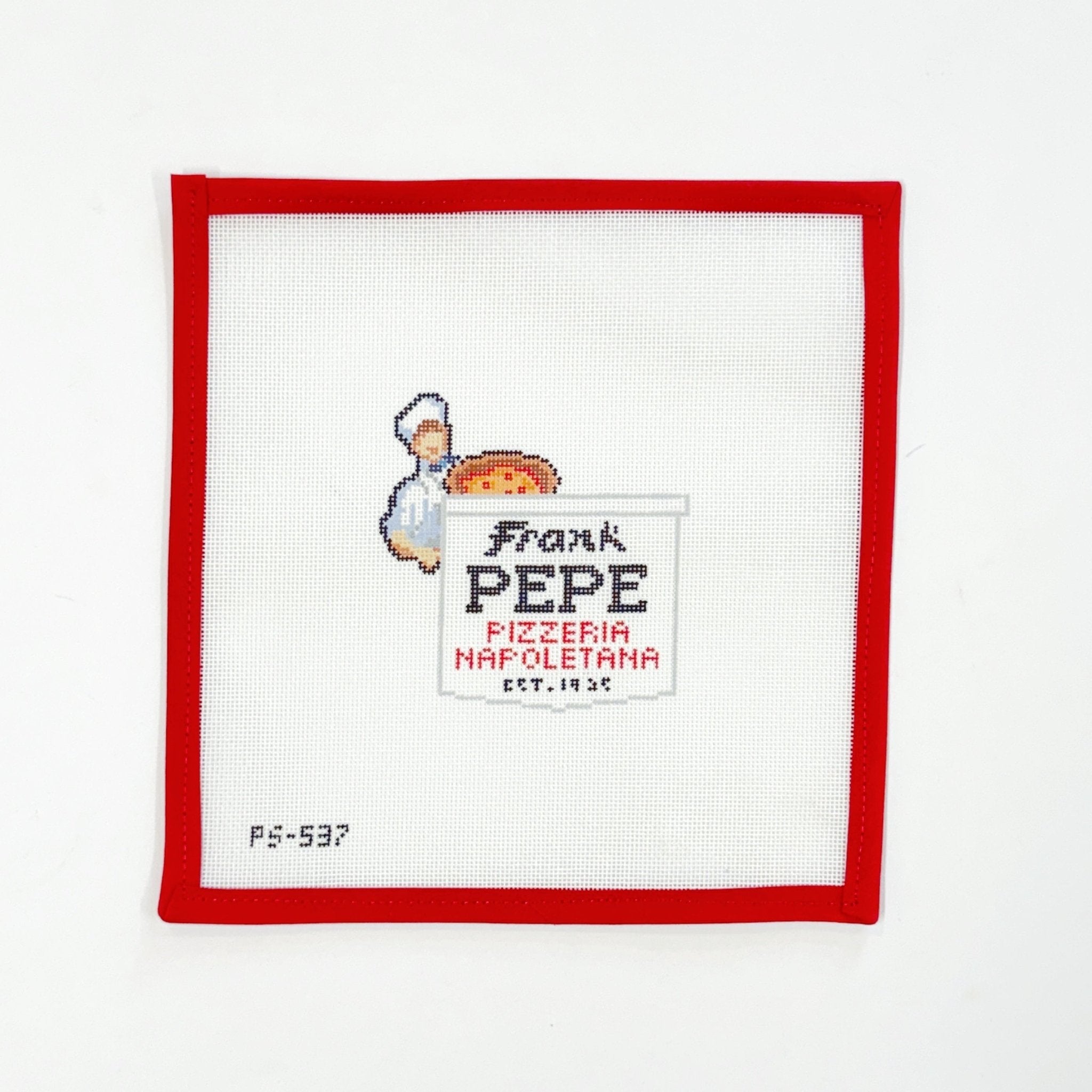 New Haven Pizza - Frank Pepe’sAtlantic BlueCanvasThe Red Thread Atelier