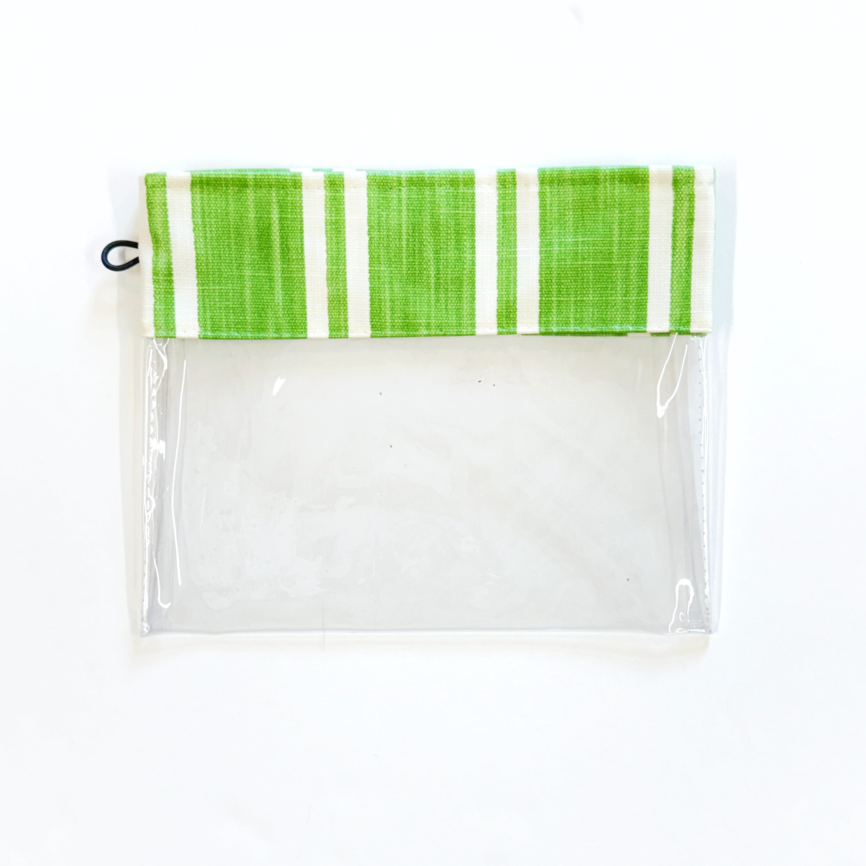 Sacculus Organizer Bag (3/4 gallon size): Lime popsicle (lime green and white)
