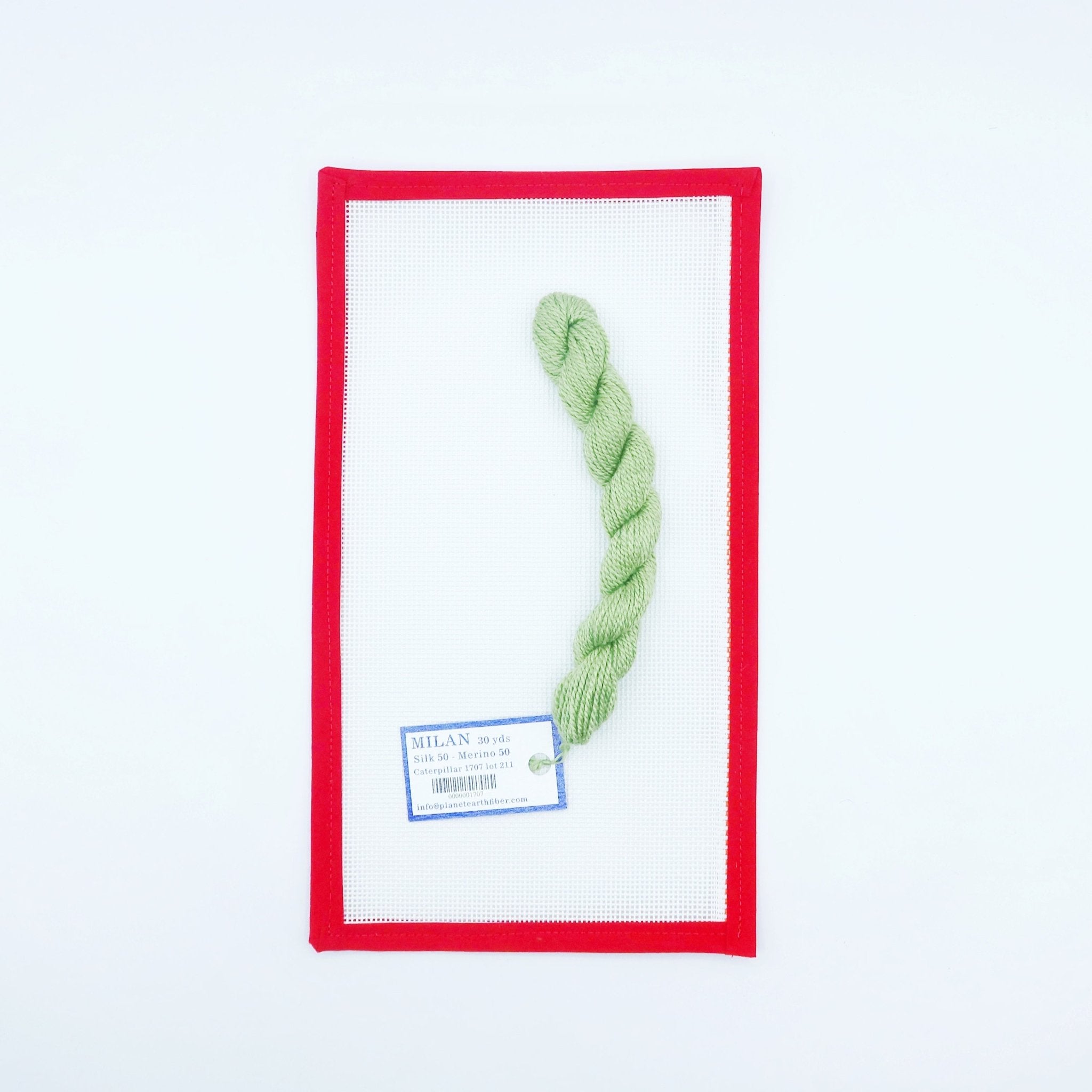Milan, CaterpillarPlanet Earth FiberThe Red Thread Atelier
