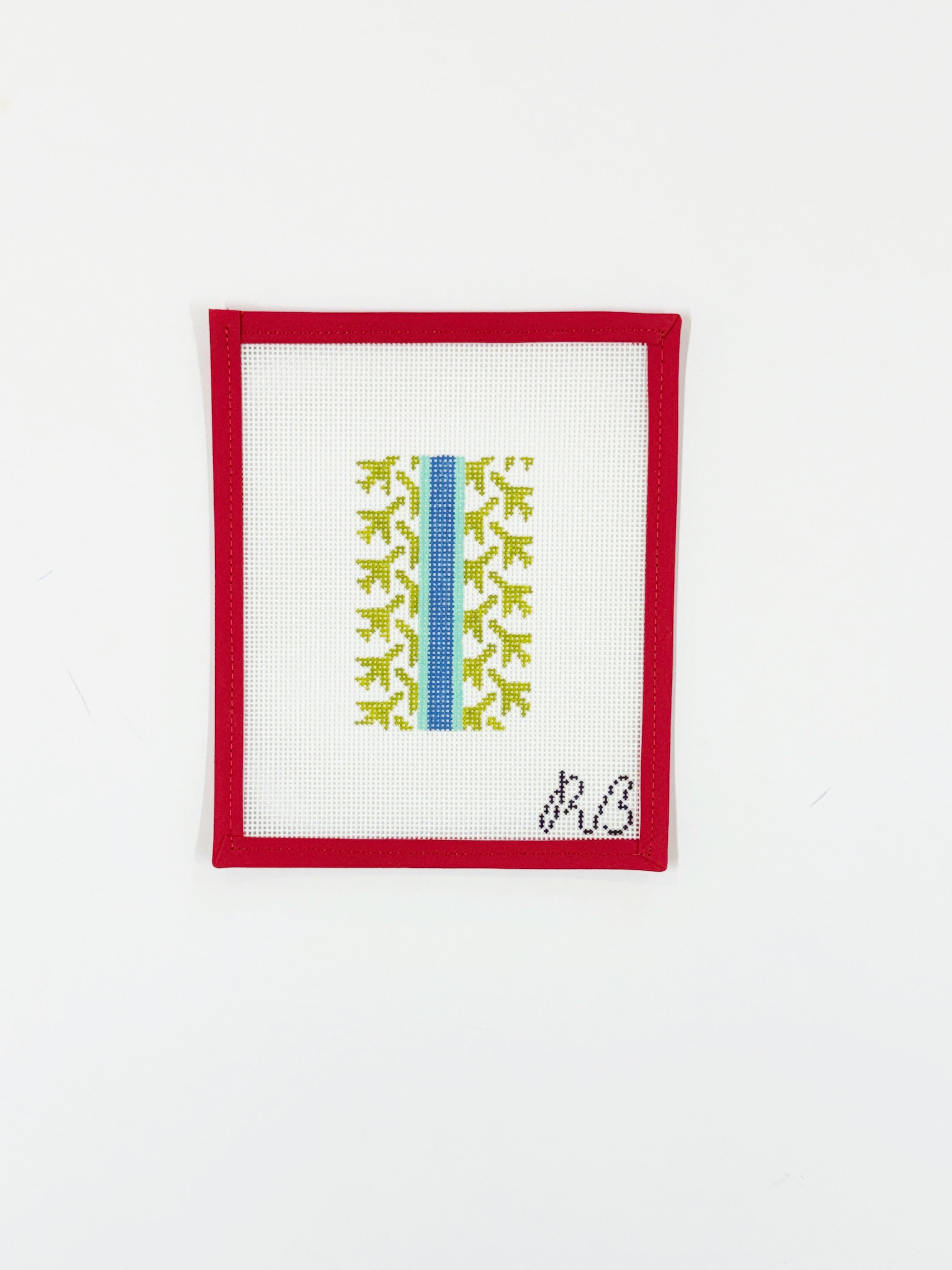 Airplane Houndstooth - green