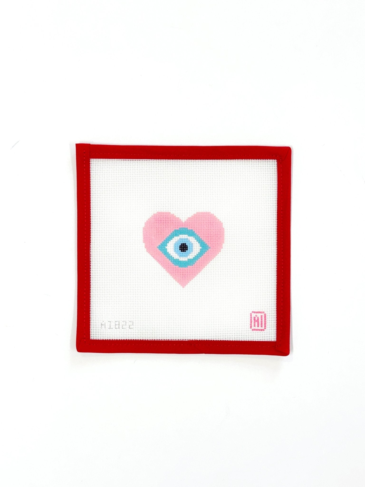 Evil Eye - pinkAllison IvyCanvasThe Red Thread Atelier