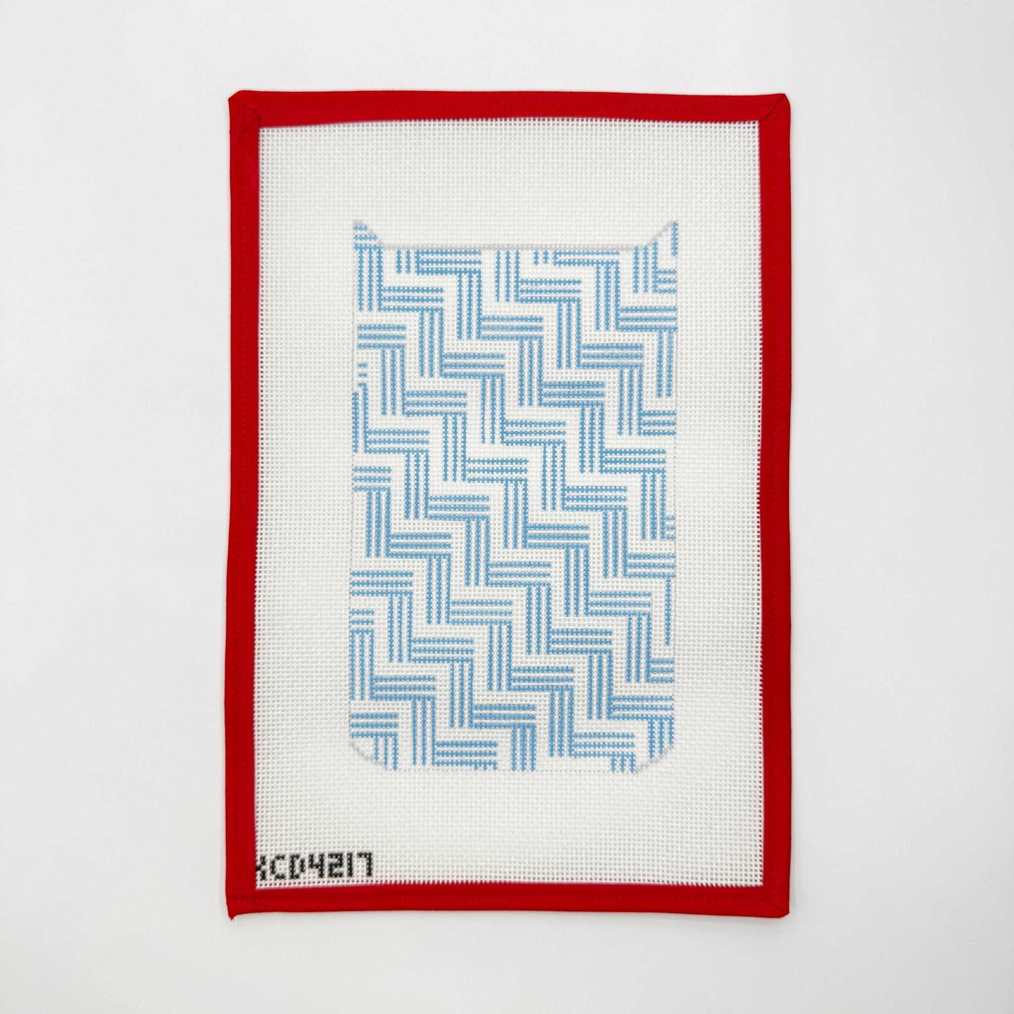 Tri Fold Clutch - Small Treasures, stepsKCNCanvasThe Red Thread Atelier