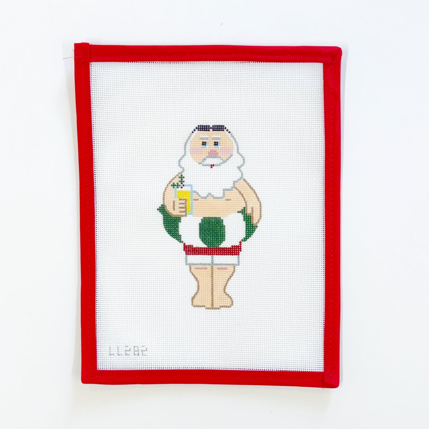 Swimming Santa