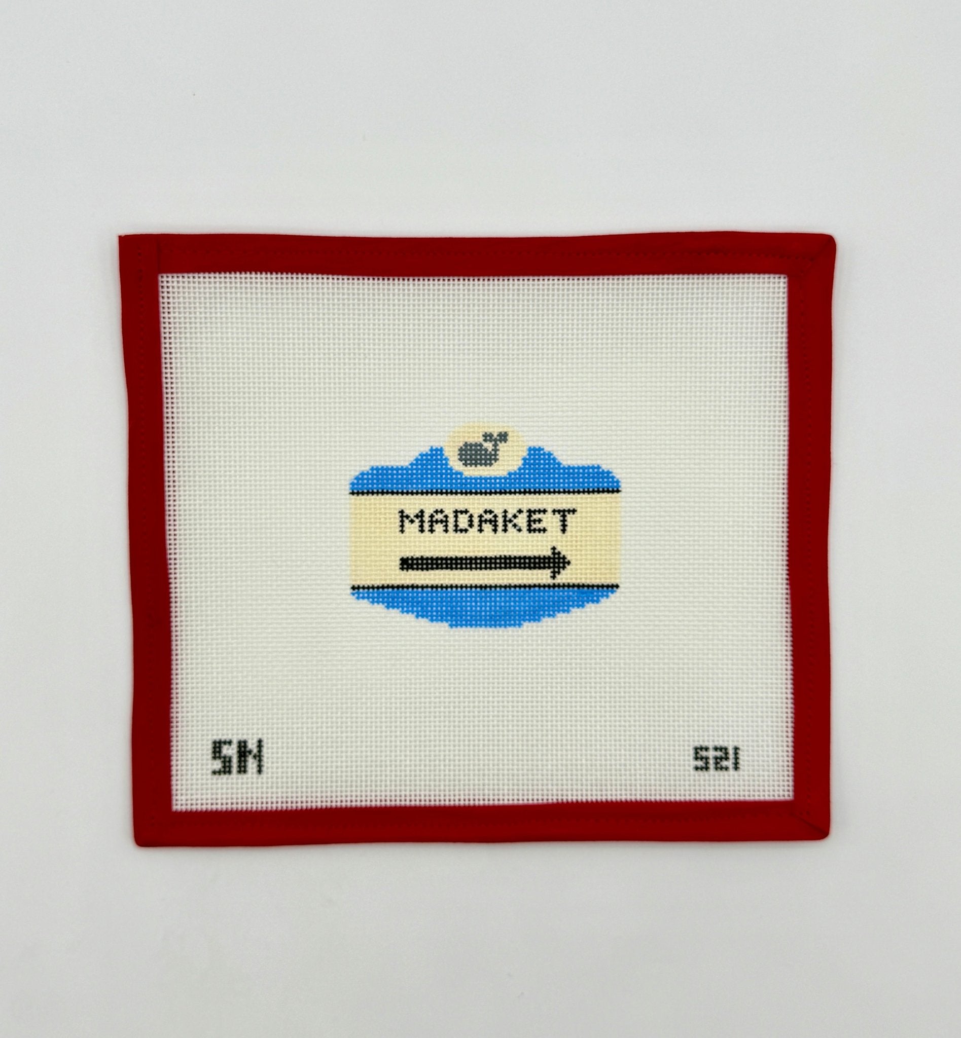 Nantucket SignsColonial NeedleCanvasThe Red Thread Atelier