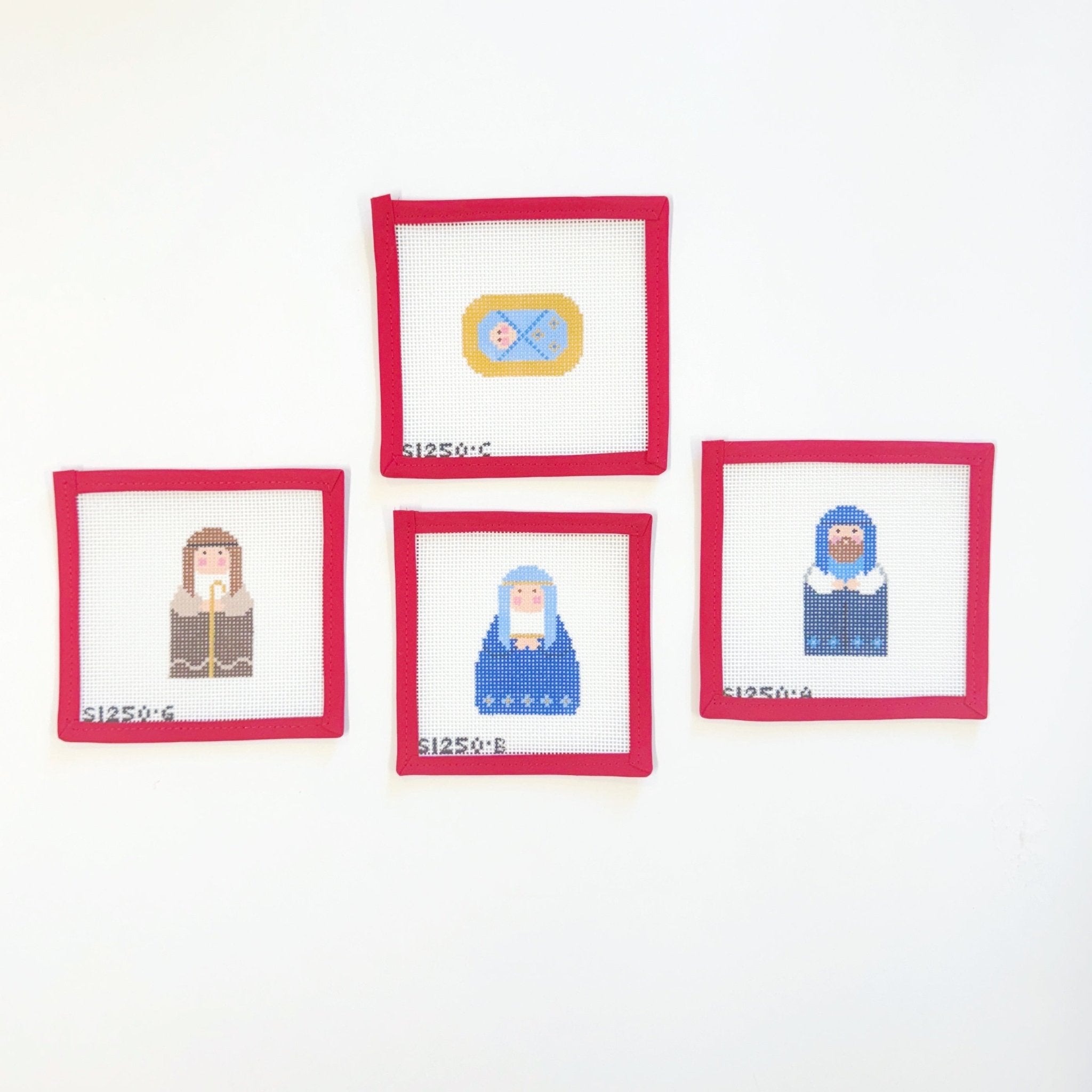 Stitch It’s - Nativity SetStitch ItCanvasThe Red Thread Atelier
