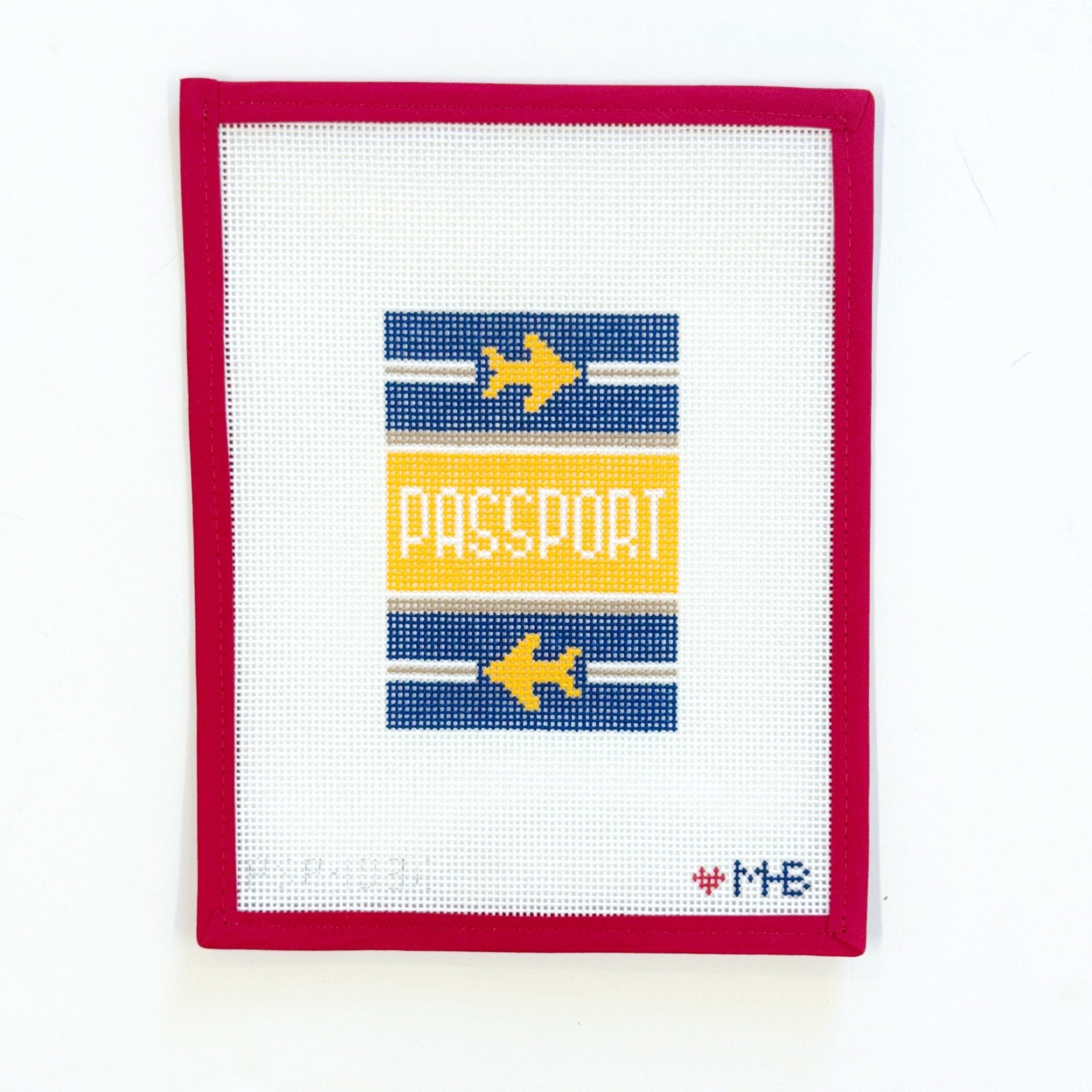 Classic Passport - NavyLoveMHBCanvasThe Red Thread Atelier