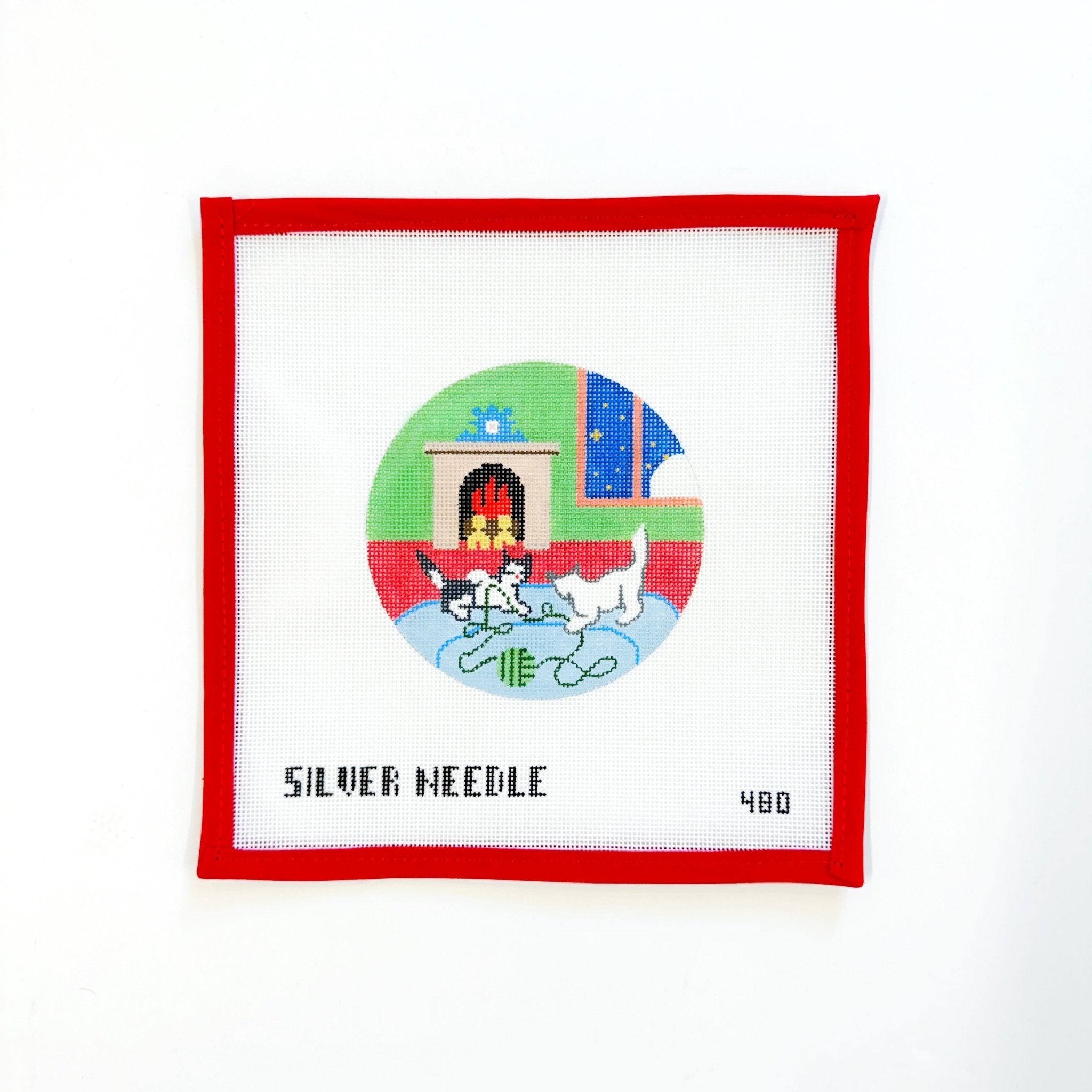 Goodnight Moon OrnamentsColonial NeedleCanvasThe Red Thread Atelier