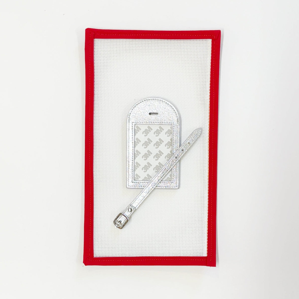 Leather Luggage TagsRachel BarriCanvasThe Red Thread Atelier