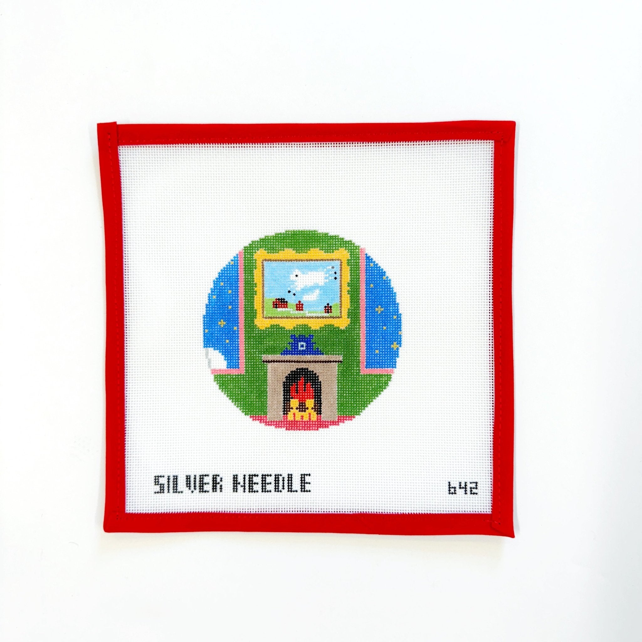 Goodnight Moon OrnamentsColonial NeedleCanvasThe Red Thread Atelier