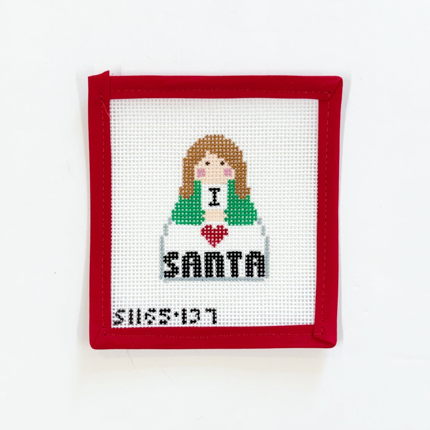 Stitch It - I Heart Santa Angel