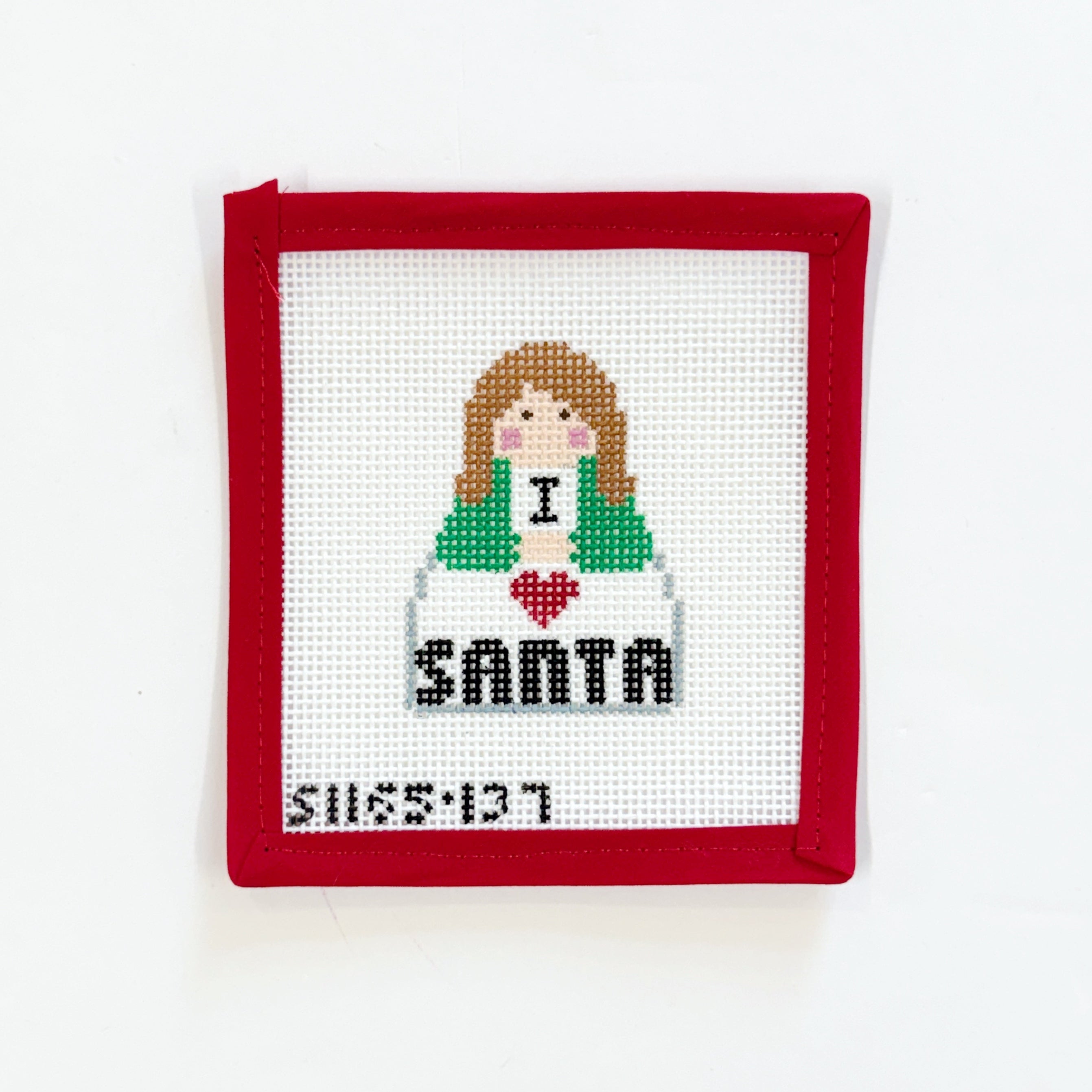 Stitch It - I Heart Santa Angel