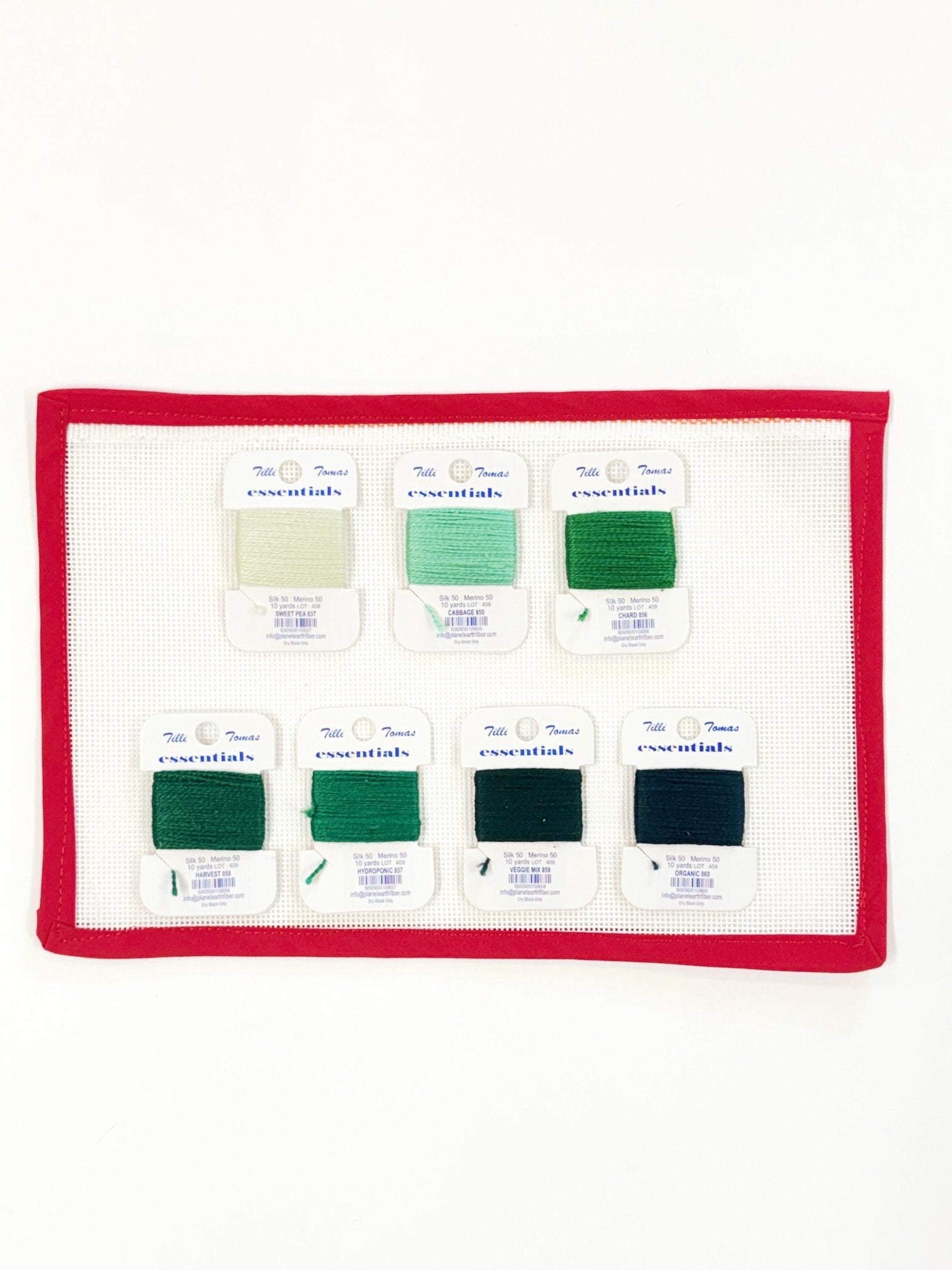 Essentials - greensPlanet Earth FiberThreadThe Red Thread Atelier
