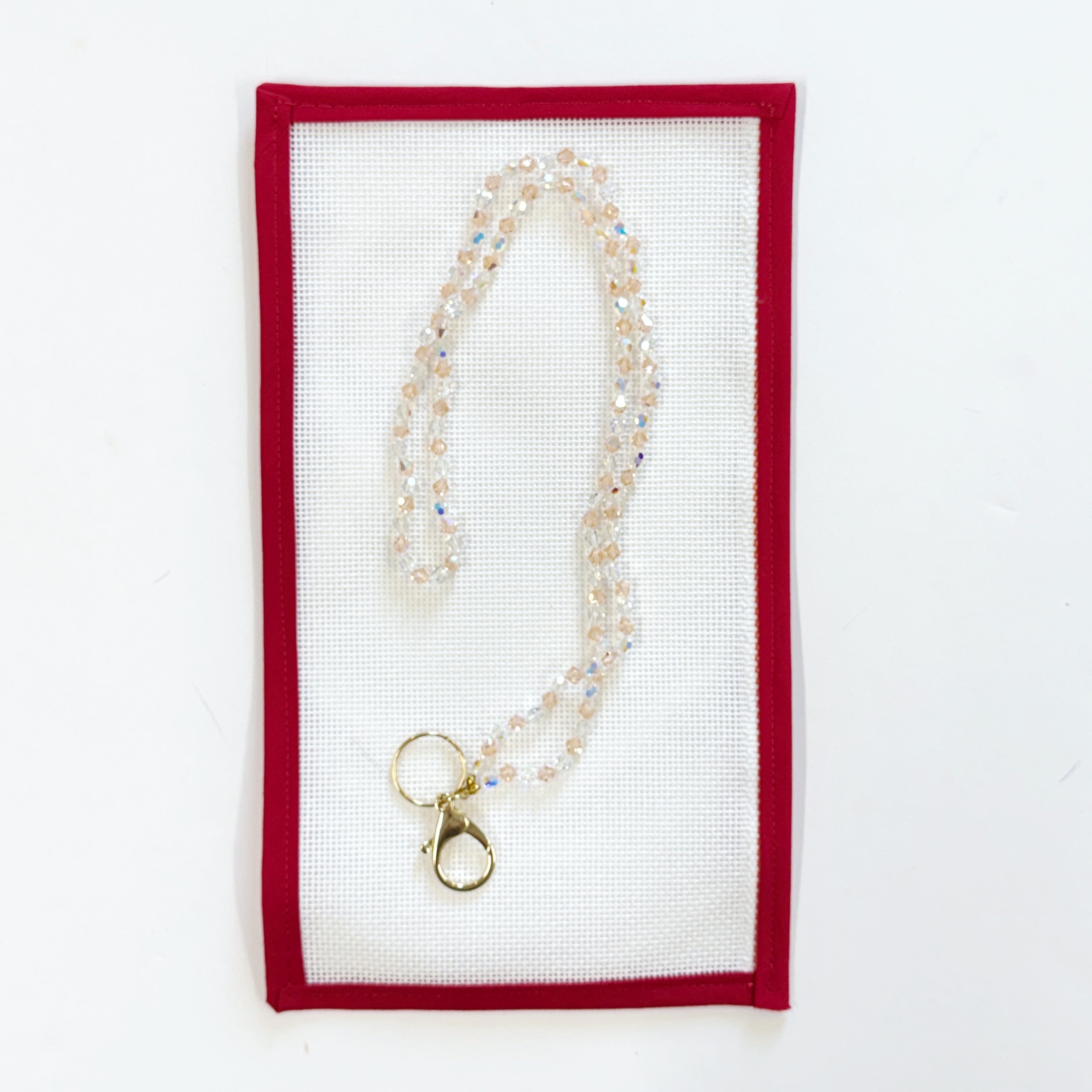 Custom Chatelaine - Swarovski Crystals