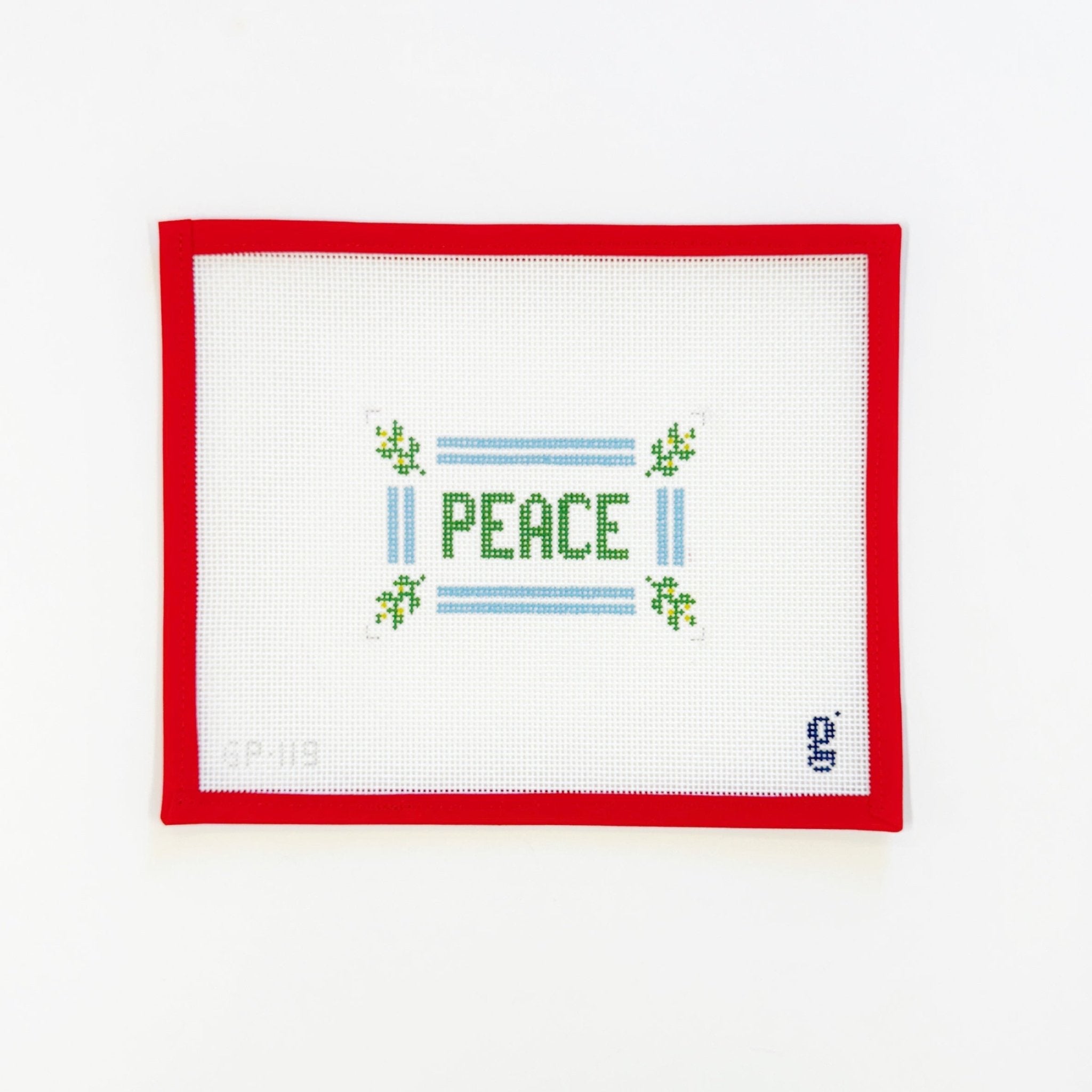 PeaceGoodpointCanvasThe Red Thread Atelier