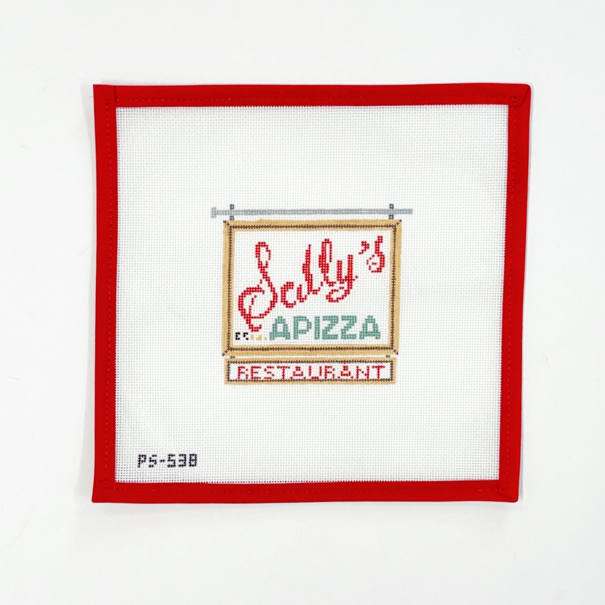 New Haven Pizza - Sally’sAtlantic BlueCanvasThe Red Thread Atelier