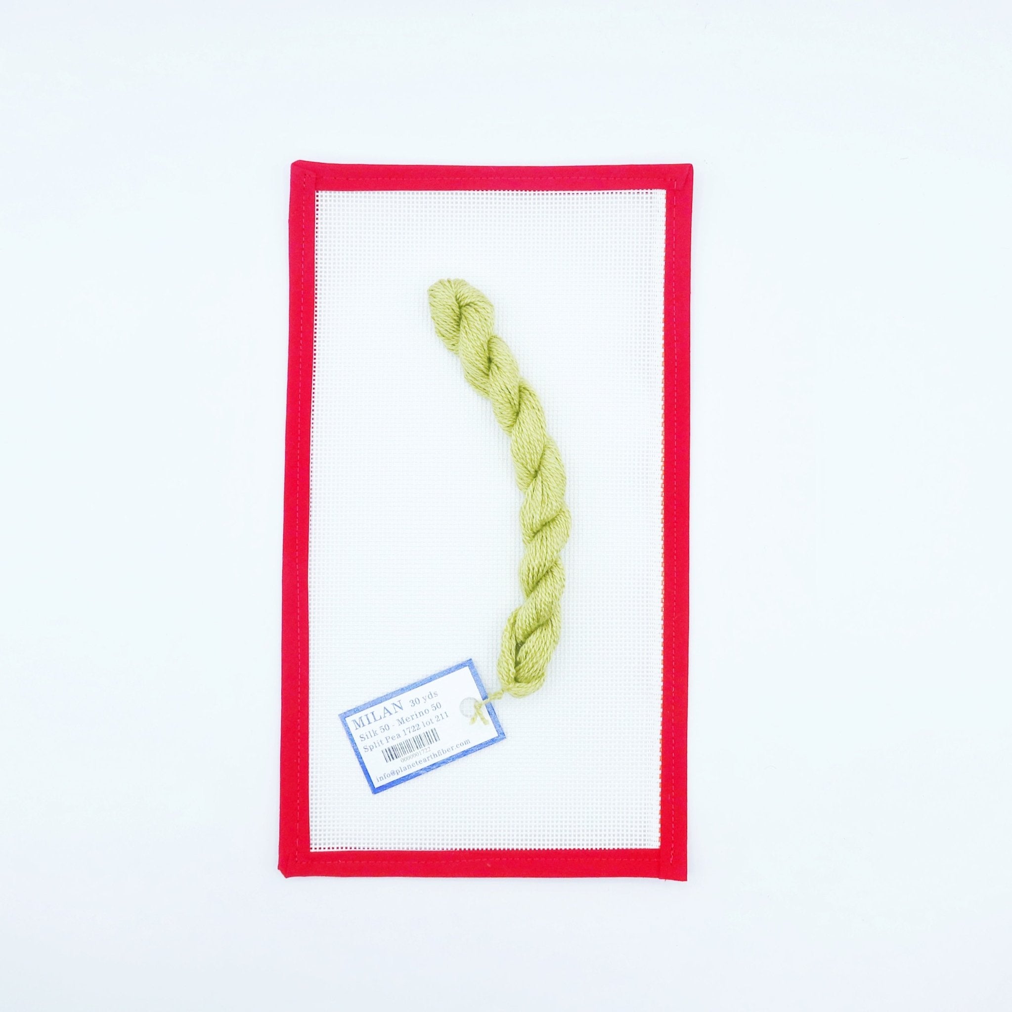 Milan, Split PeaPlanet Earth FiberThe Red Thread Atelier