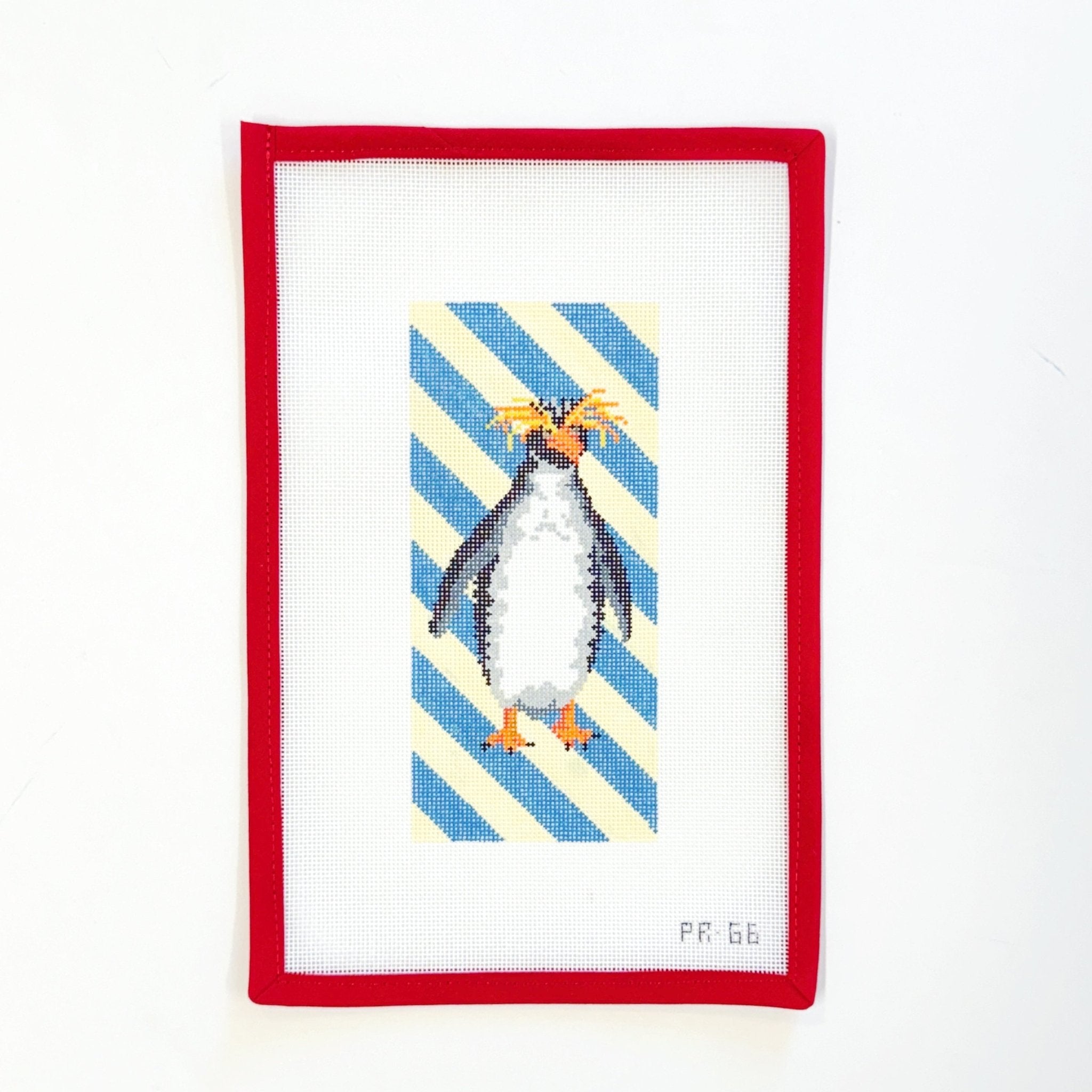 Rock Hopper PenguinPip & RooCanvasThe Red Thread Atelier