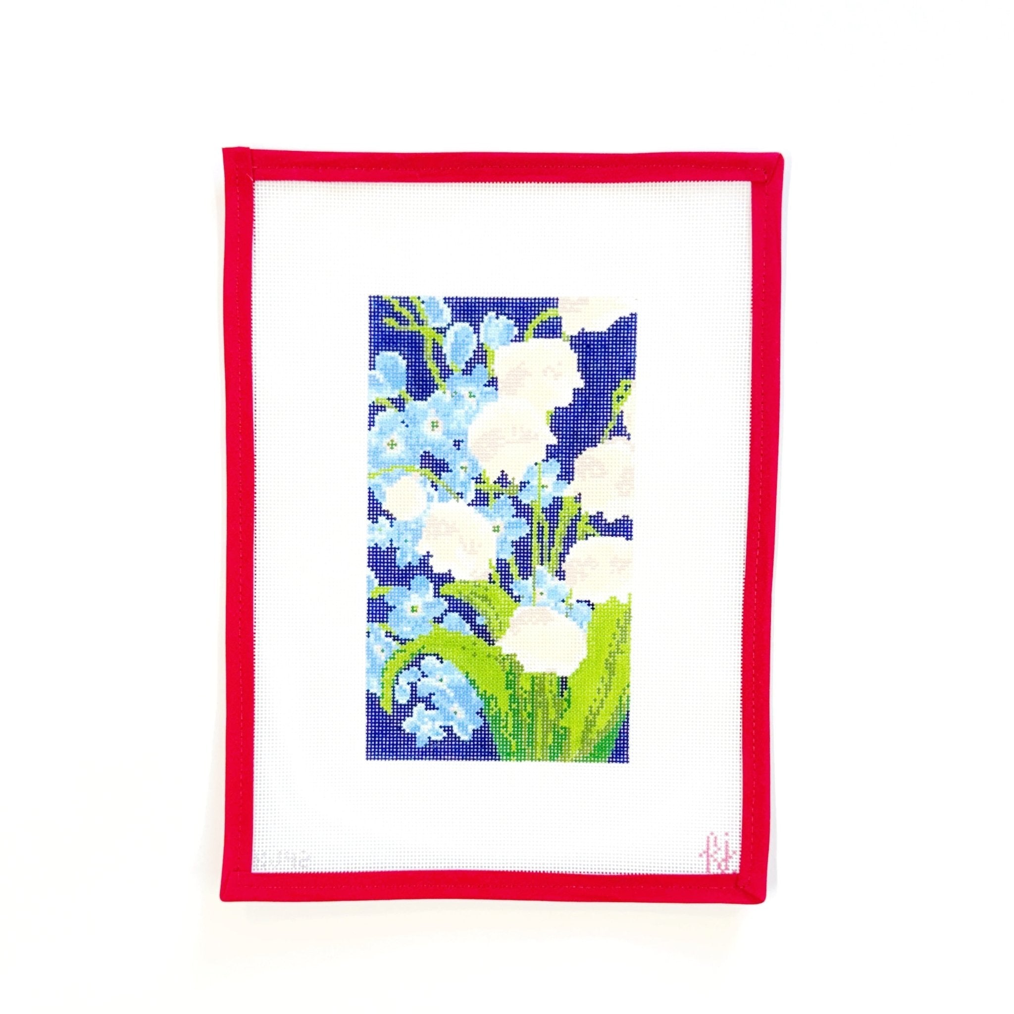 Lily of the Valley Eyeglass CaseGingham StitcheryCanvasThe Red Thread Atelier