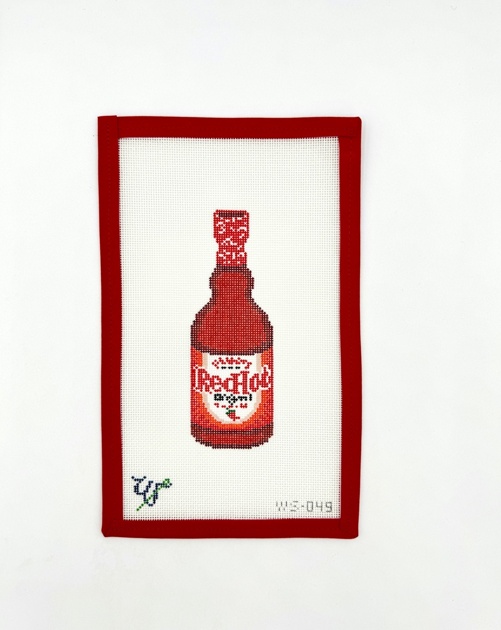 Frank’s Red HotWipstitchCanvasThe Red Thread Atelier