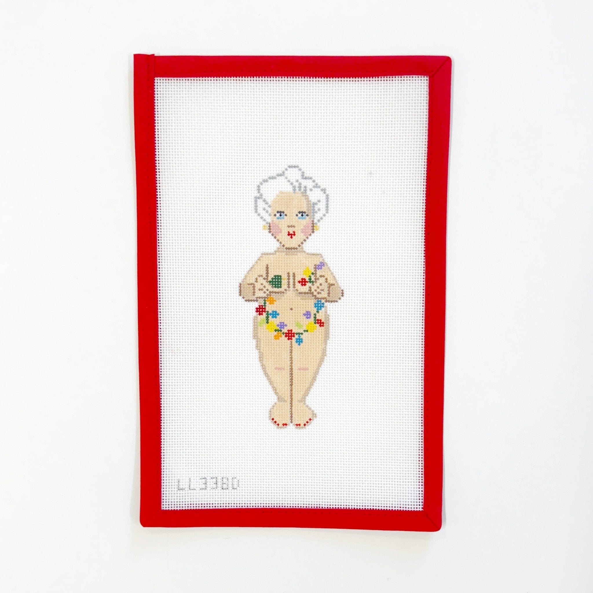 Naked - Mrs Claus - LightsLabors of LoveCanvasThe Red Thread Atelier