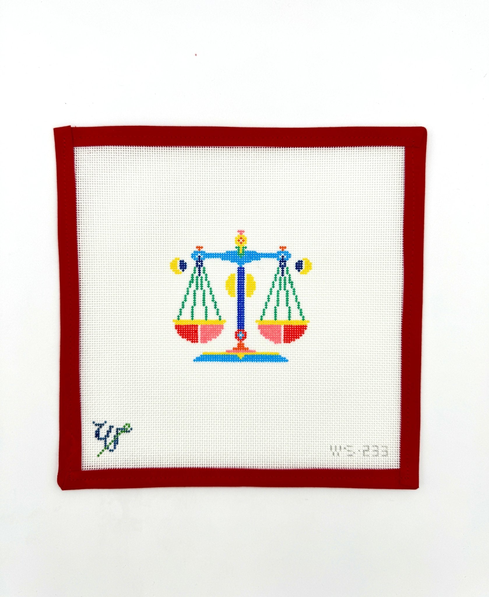Zodiac collectionWipstitchCanvasThe Red Thread Atelier