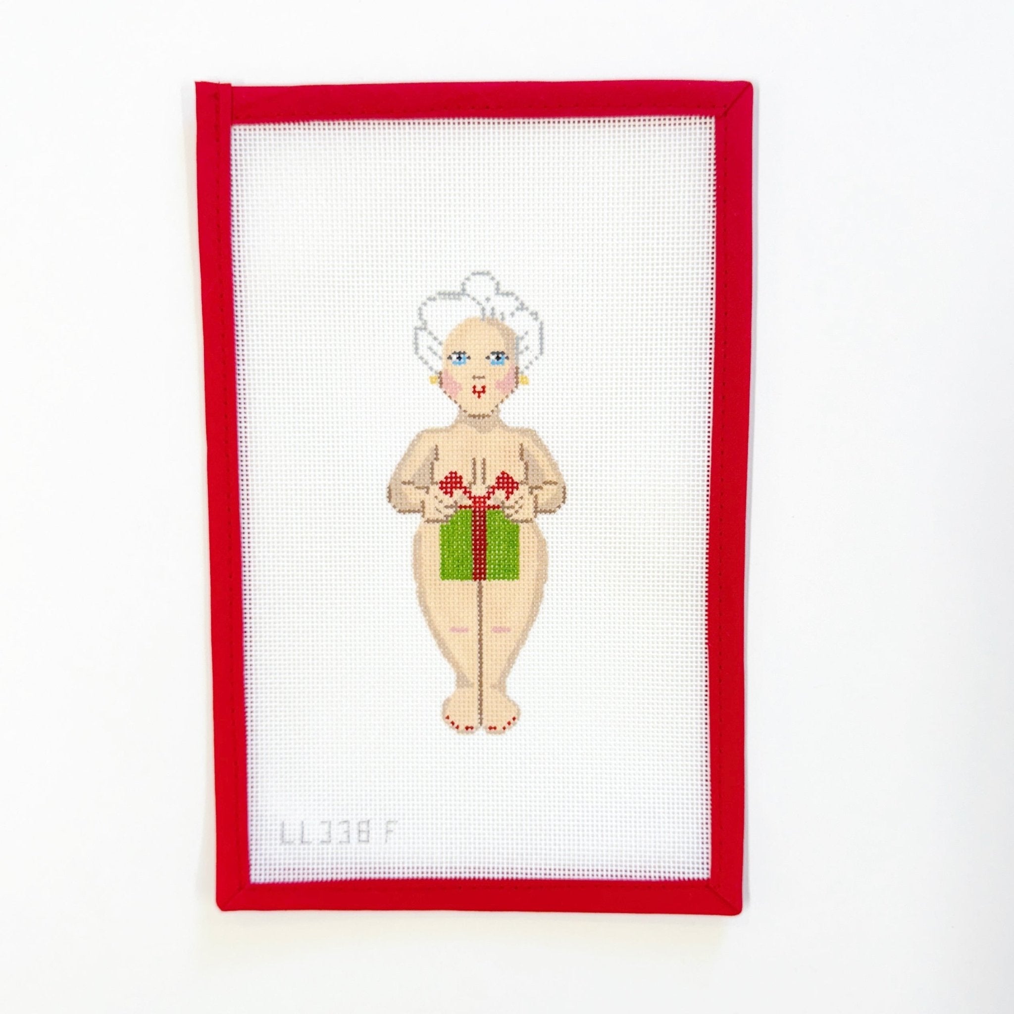 Naked - Mrs Claus - GiftLabors of LoveCanvasThe Red Thread Atelier