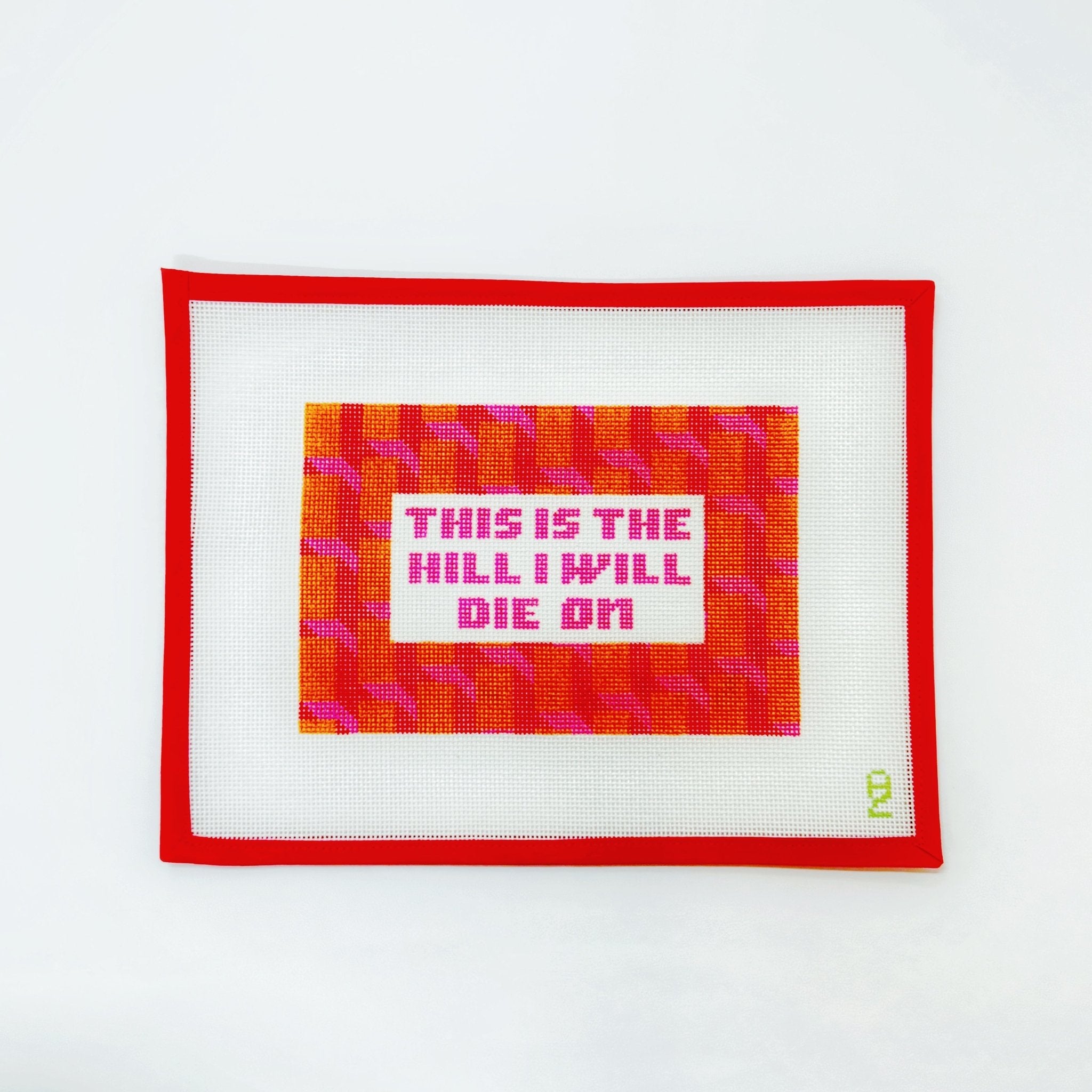 This Is The HillOz NeedleCanvasThe Red Thread Atelier