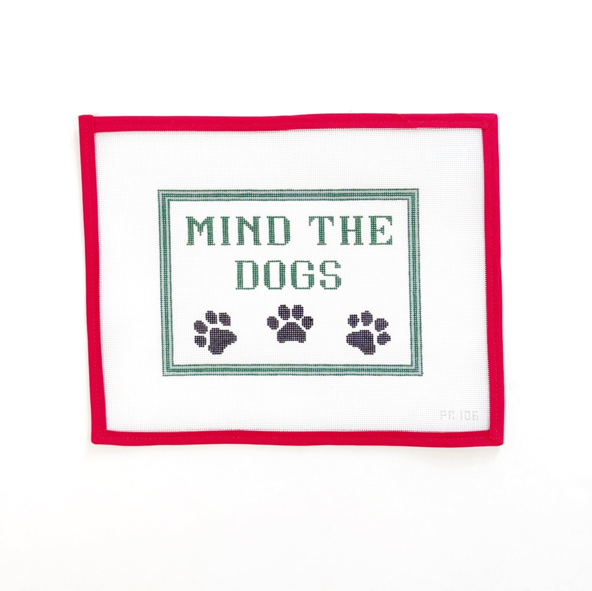 Mind The DogsPip & RooCanvasThe Red Thread Atelier