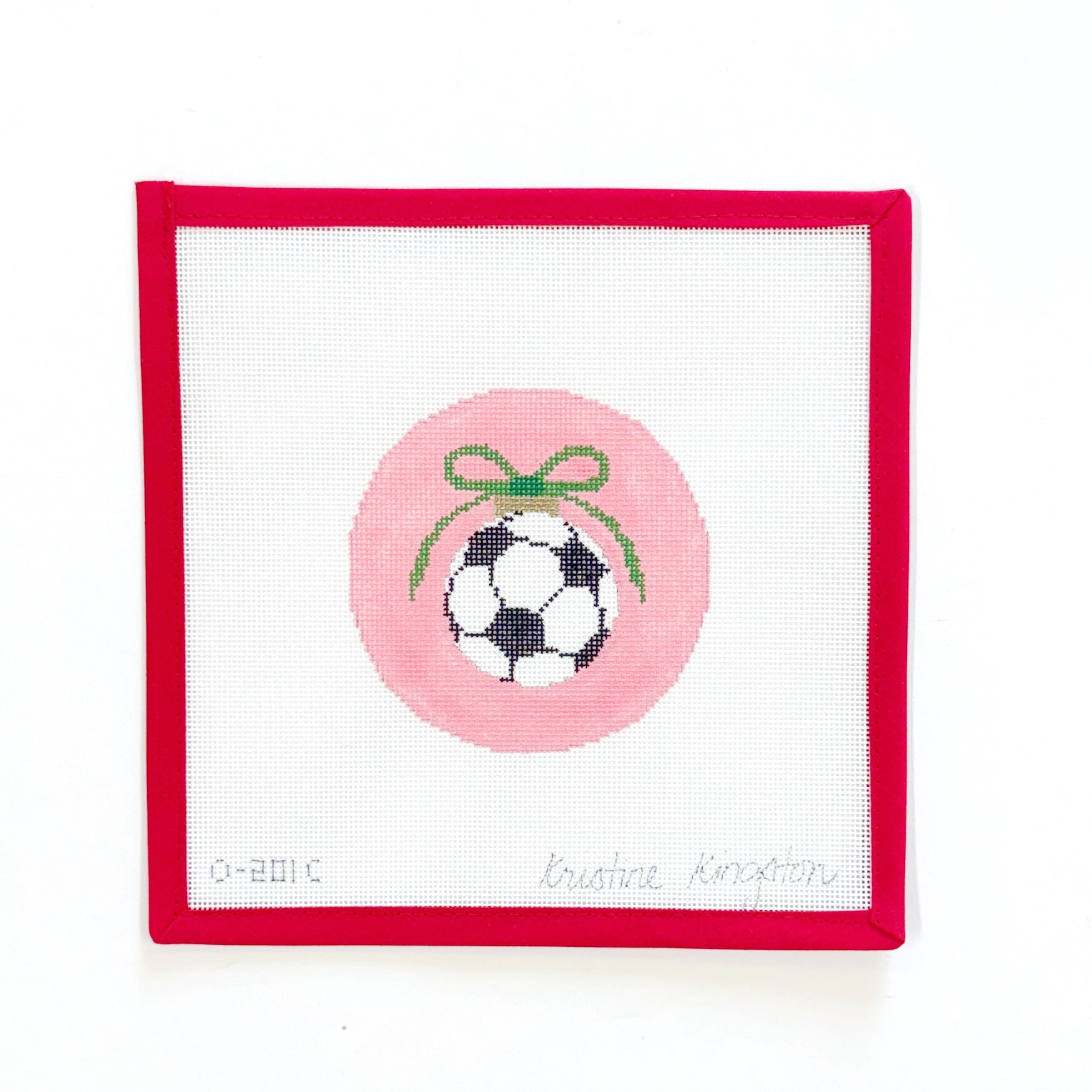 Soccer on Pink