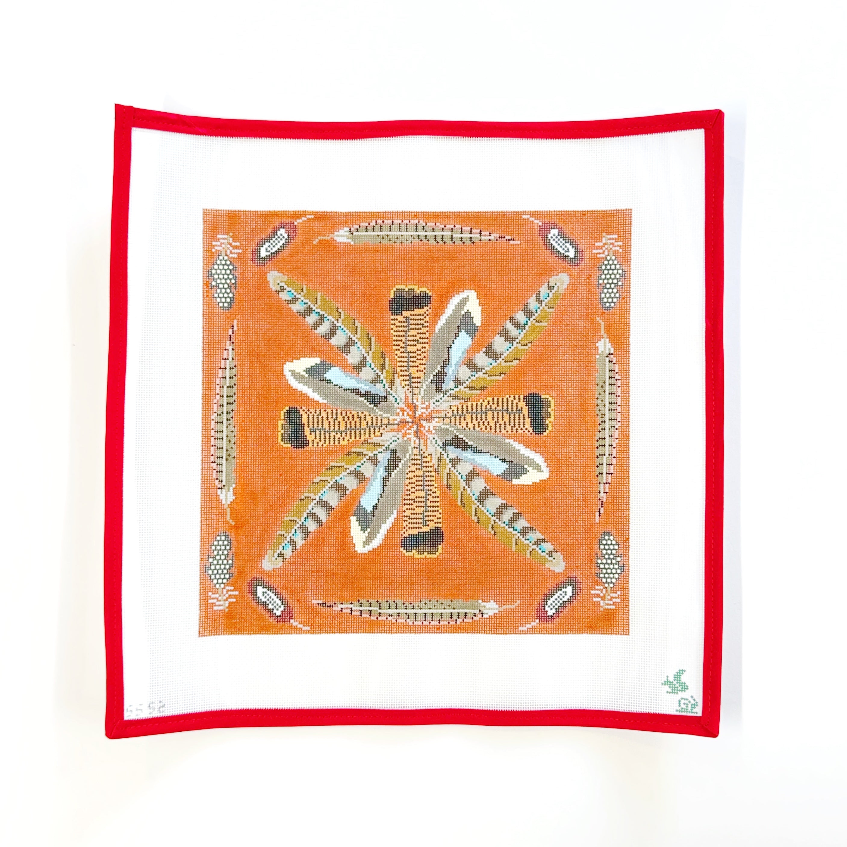 Game Bird Feathers Pillow