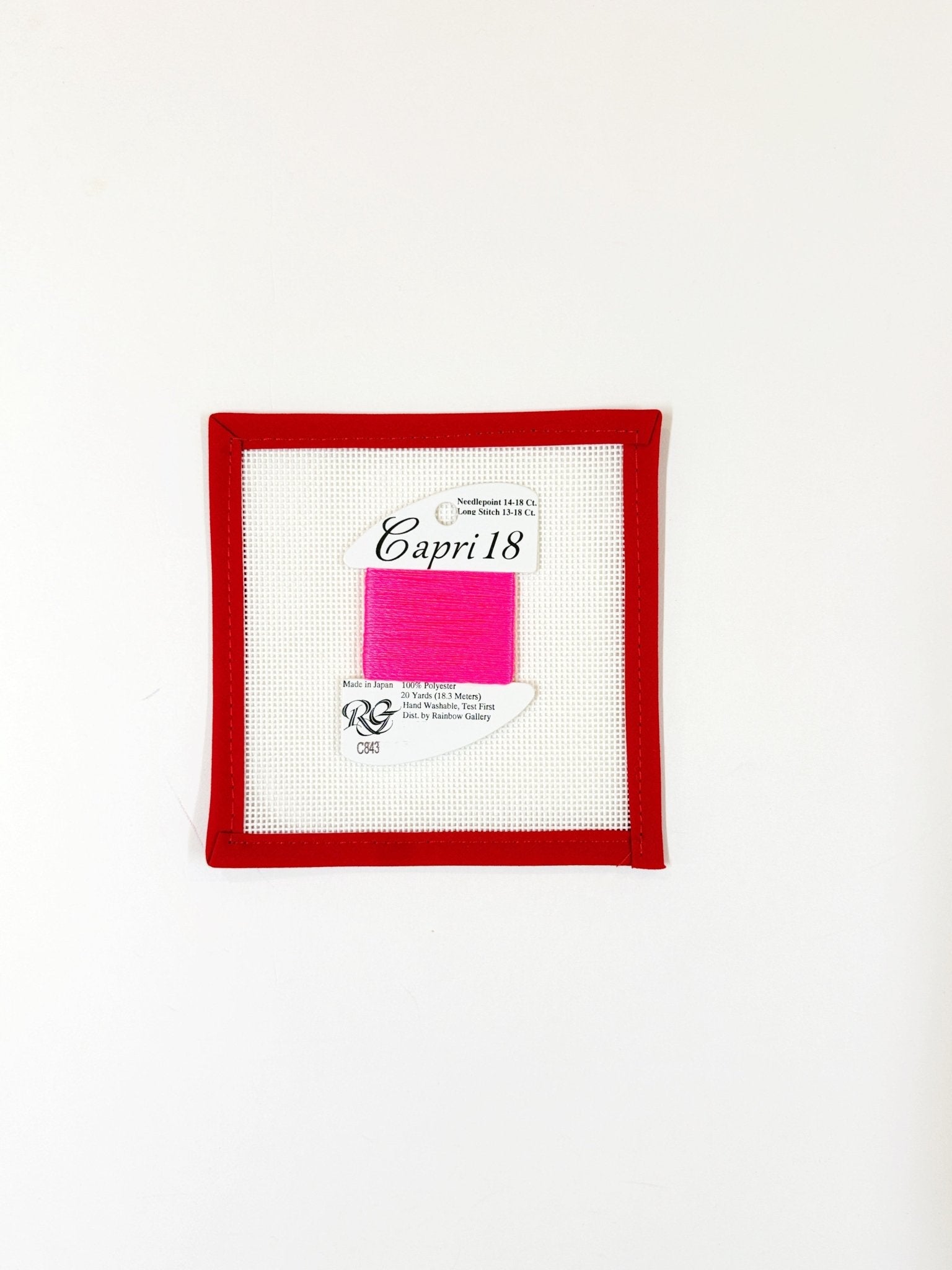 Capri 18 - Neon PinkRainbow GalleryThreadThe Red Thread Atelier