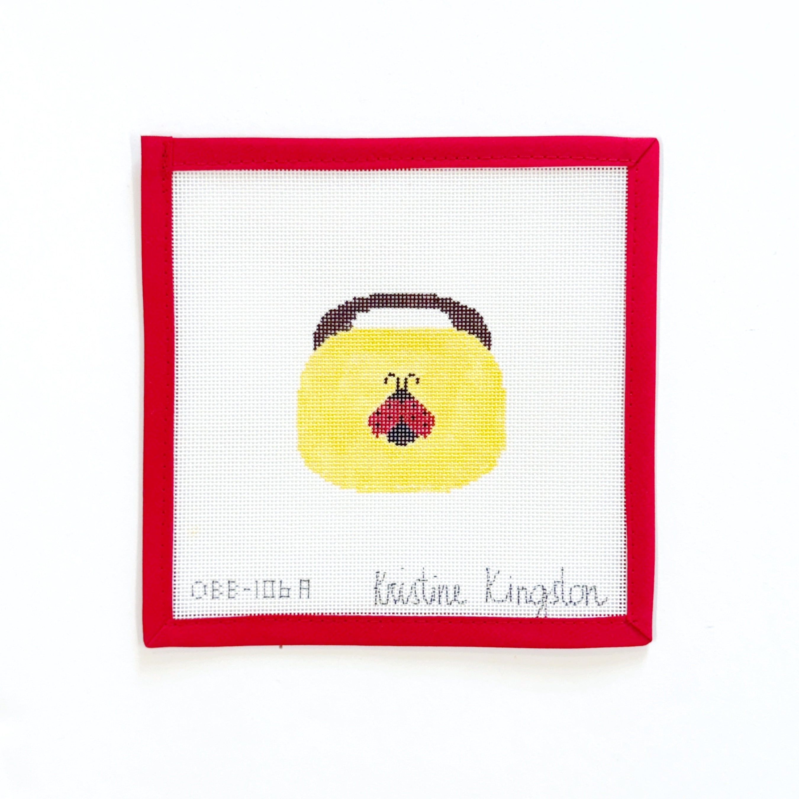 Ladybug Bermuda Bag on yellow