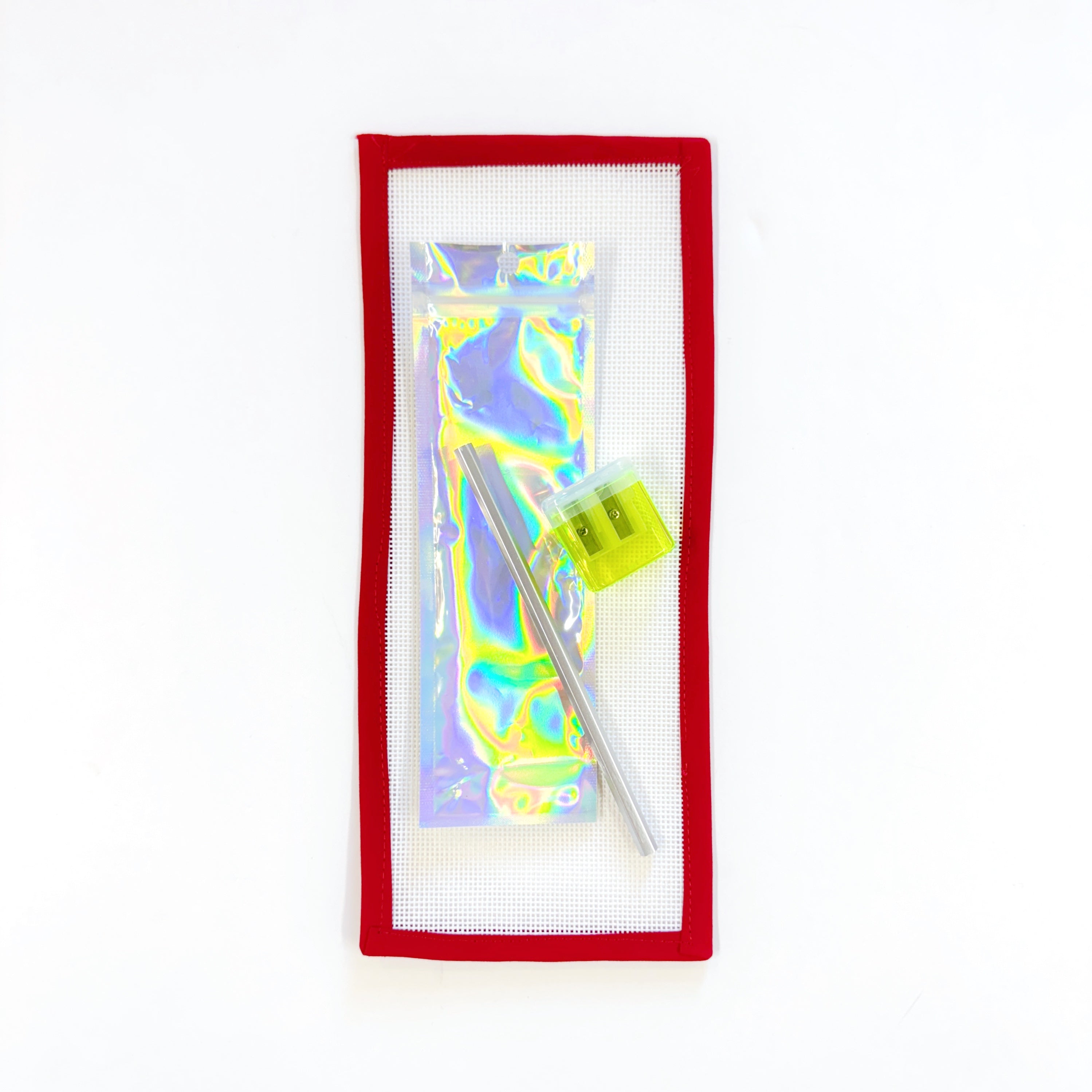 Metallic Pencil & Sharpener