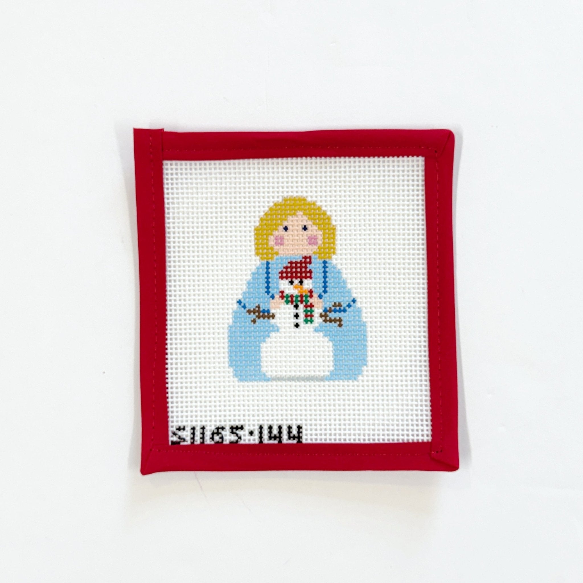 Stitch It - Snowman AngelKCNCanvasThe Red Thread Atelier