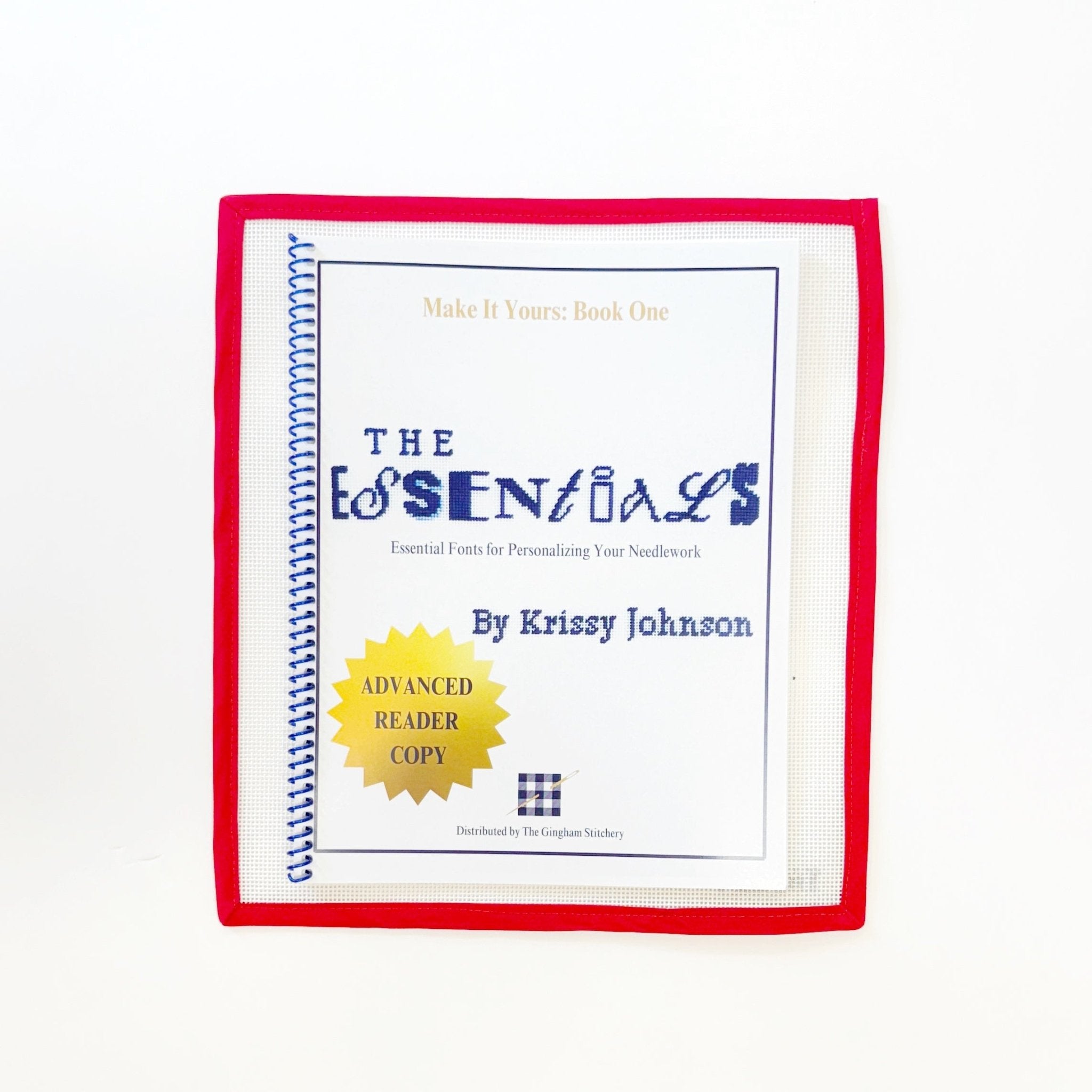 The Essentials - font personalizationThe Red Thread AtelierBookThe Red Thread Atelier