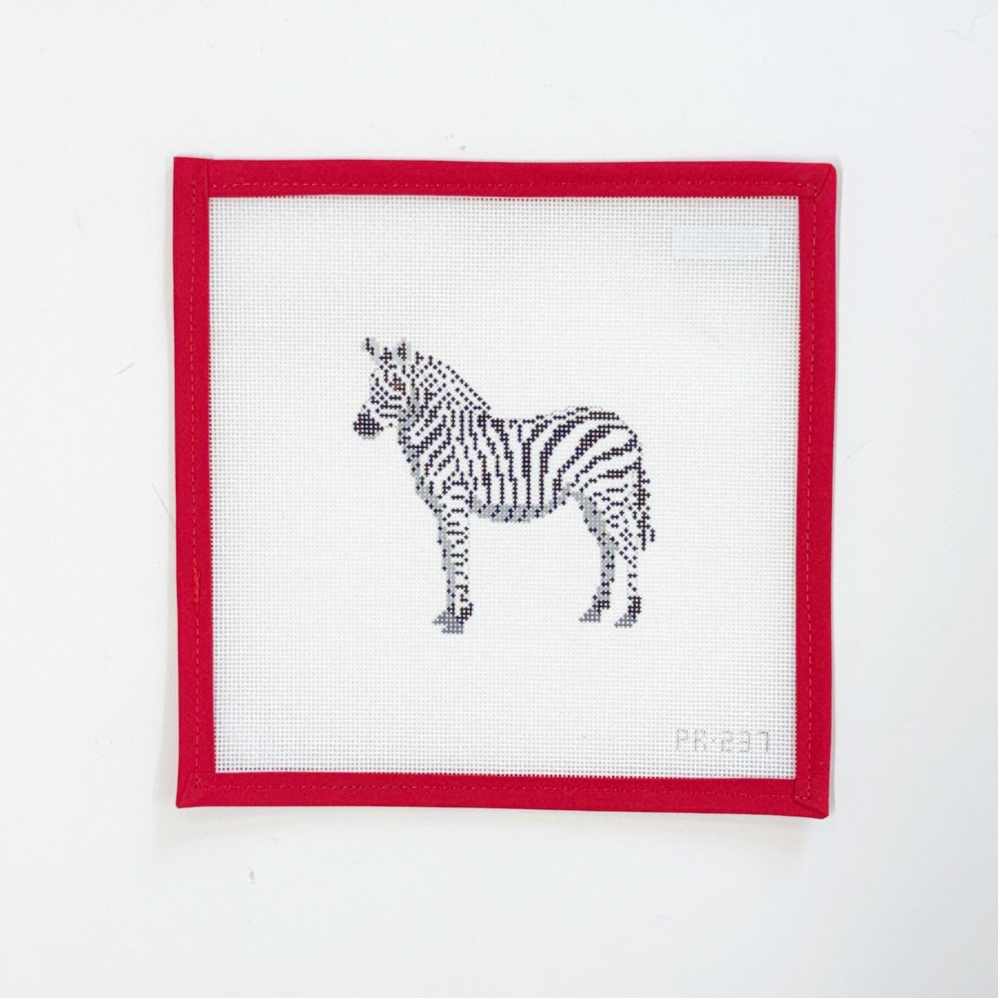 African ZebraPip & RooCanvasThe Red Thread Atelier